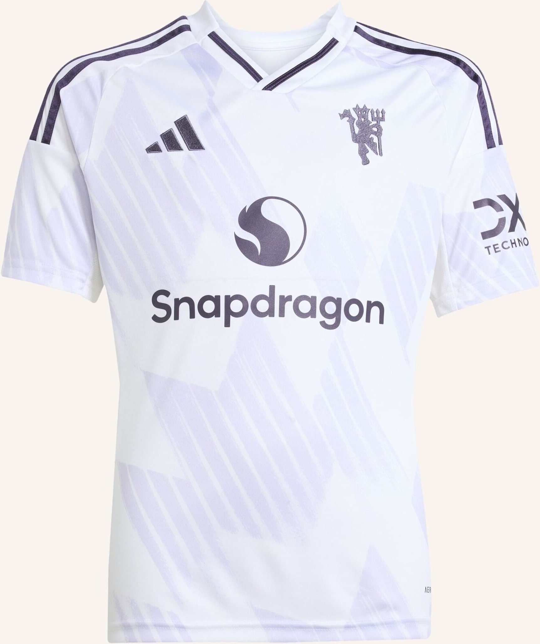 Thumbnail - Adidas Manchester United 25/26 Kids Auswärtstrikot weiss