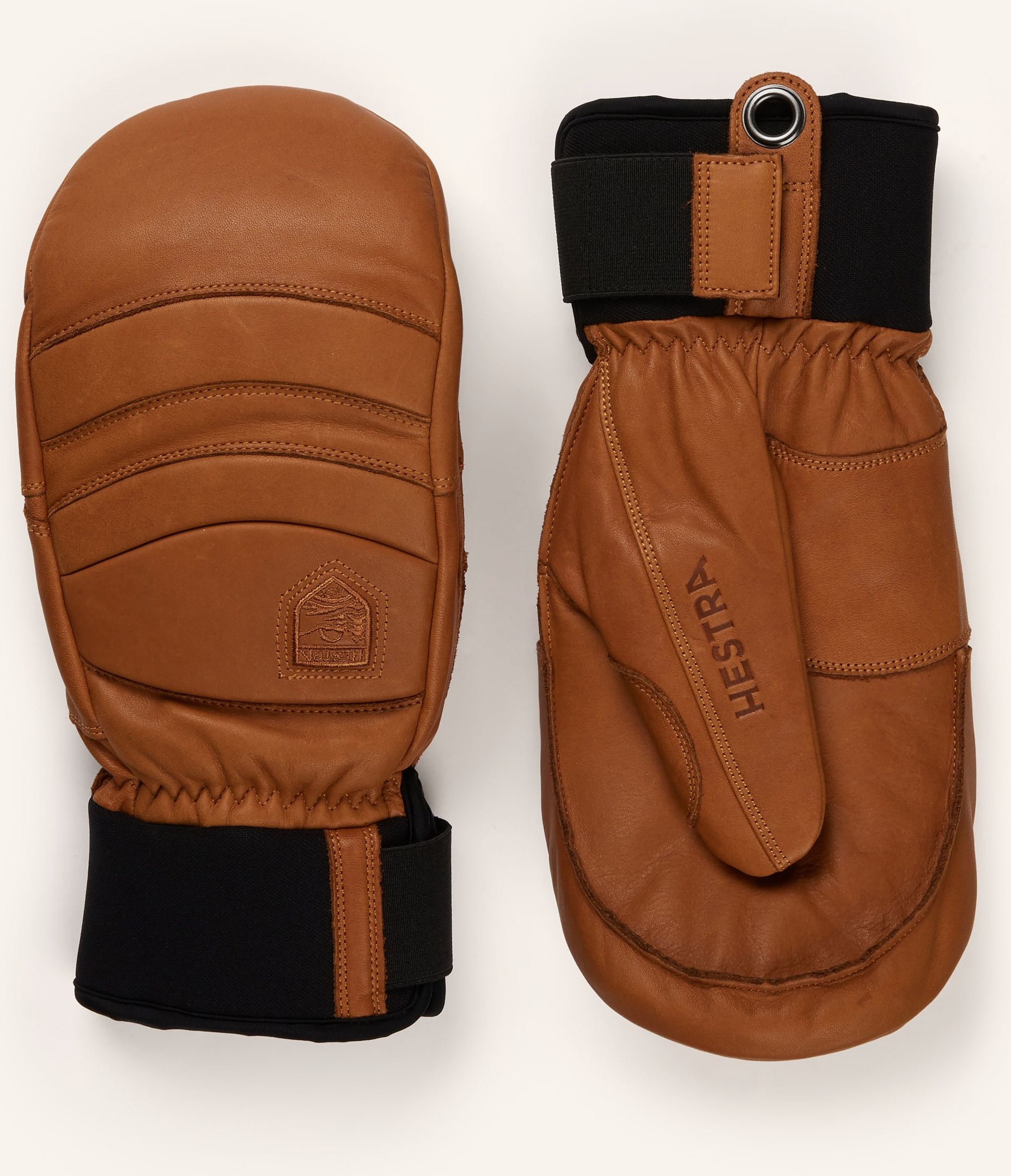 Thumbnail - Hestra Skihandschuhe Fall Line Mitt braun