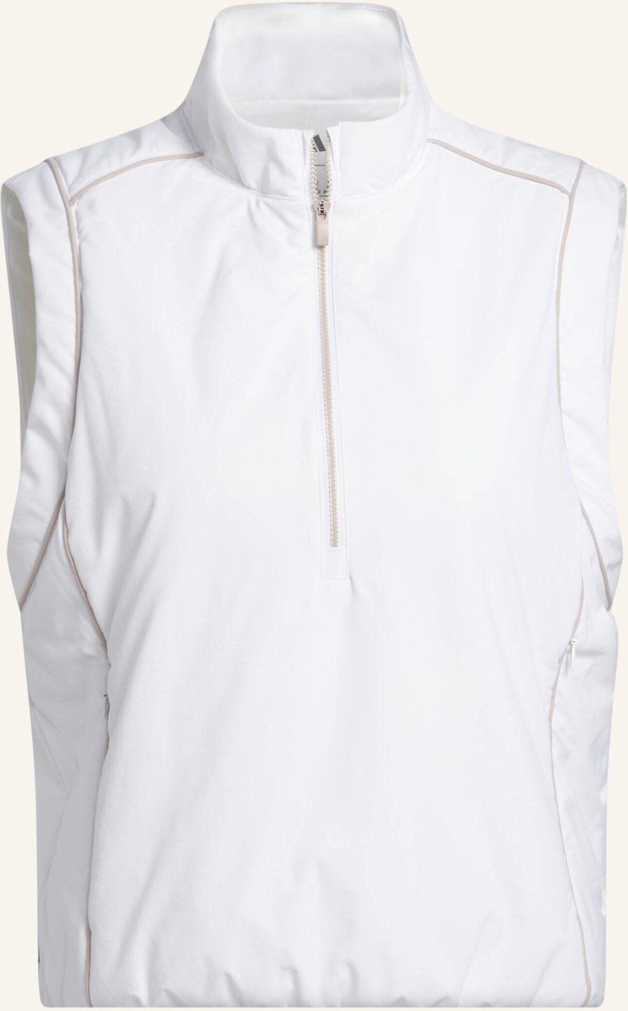 Adidas Beyond Twistweave Loose Quarter-Zip Weste weiss