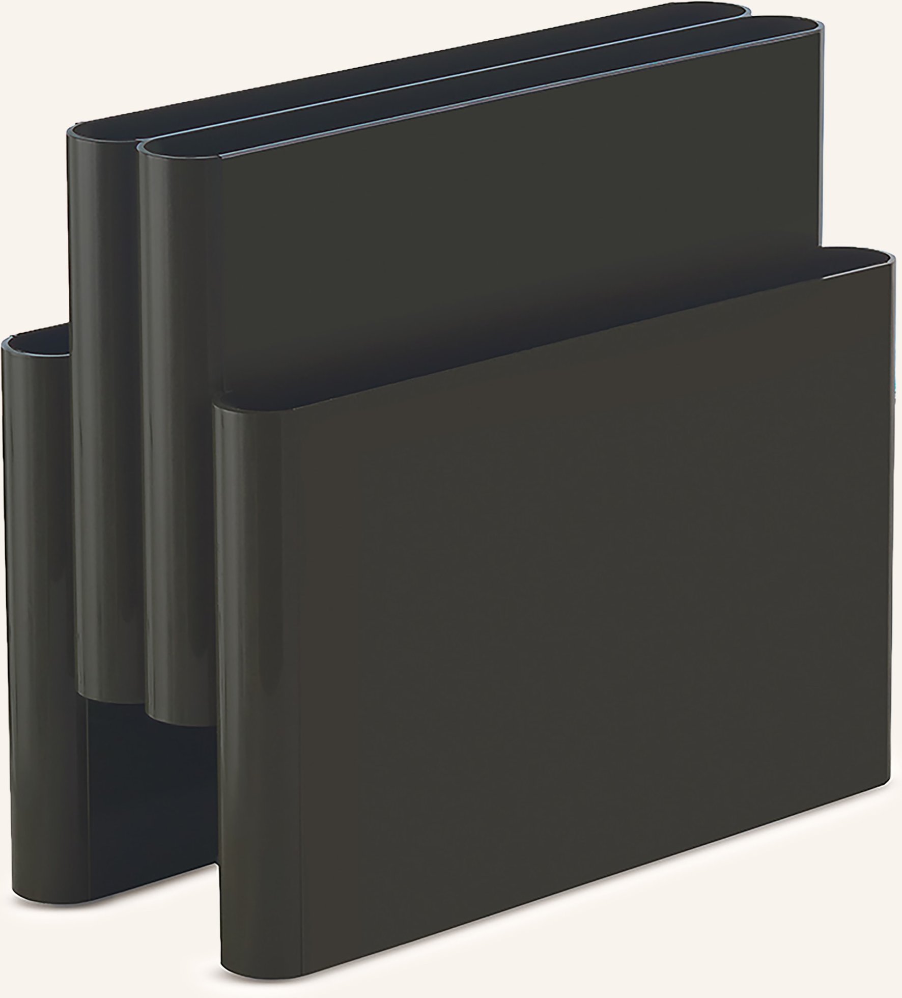 Kartell Zeitungsständer Portariviste grau