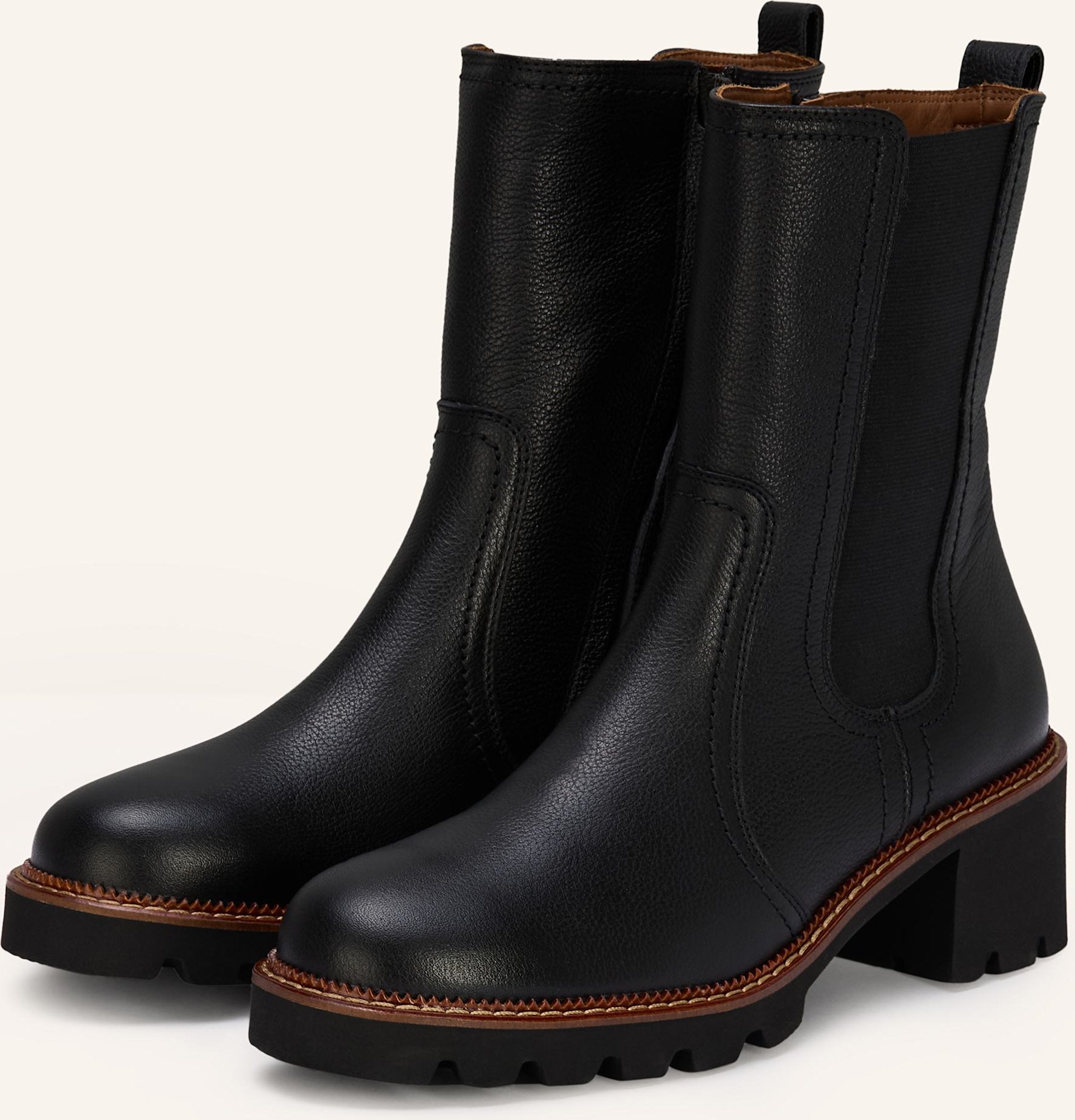 Paul Green Chelsea-Boots schwarz