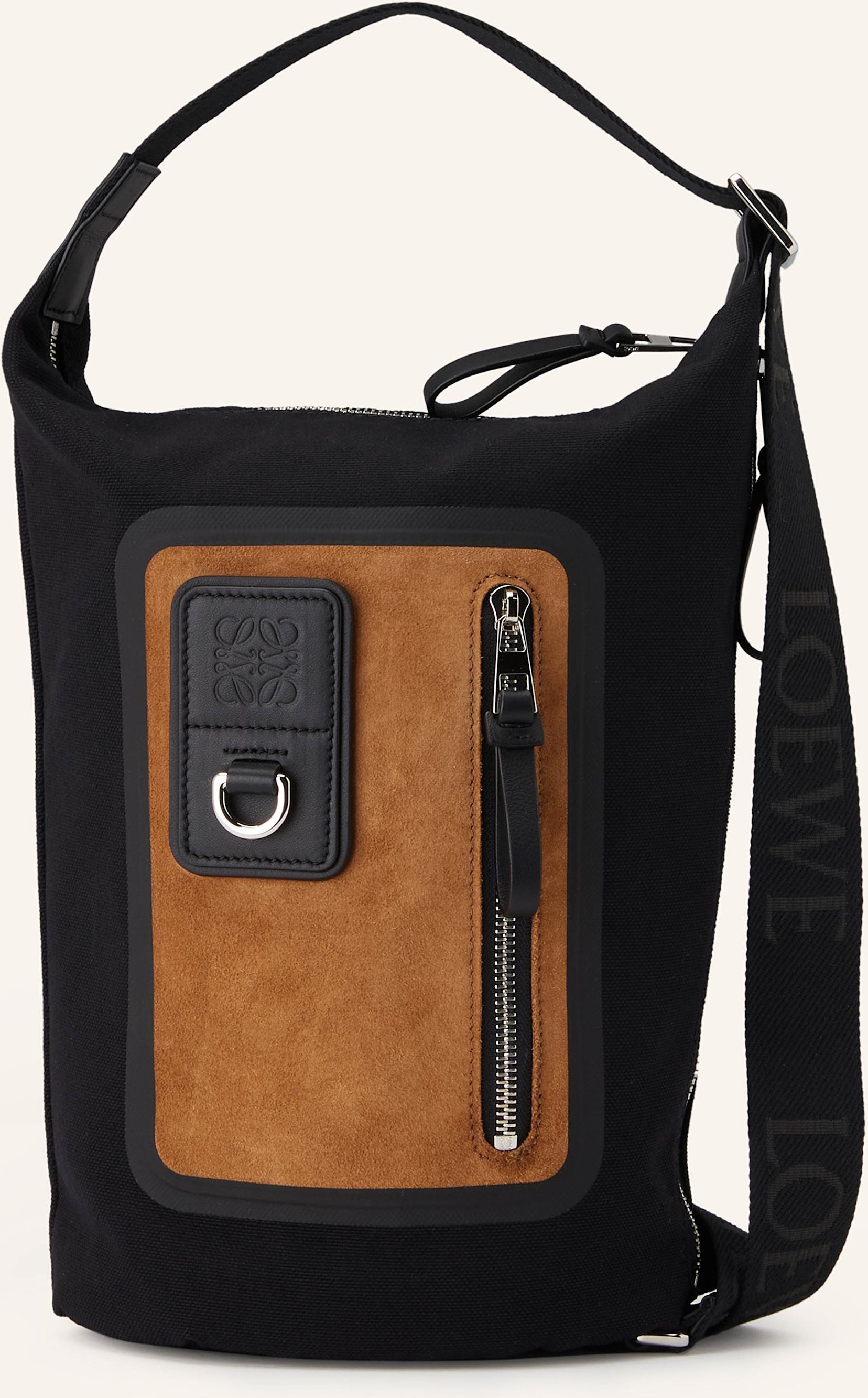 Thumbnail - Loewe Umhängetasche Flex Loop Small schwarz