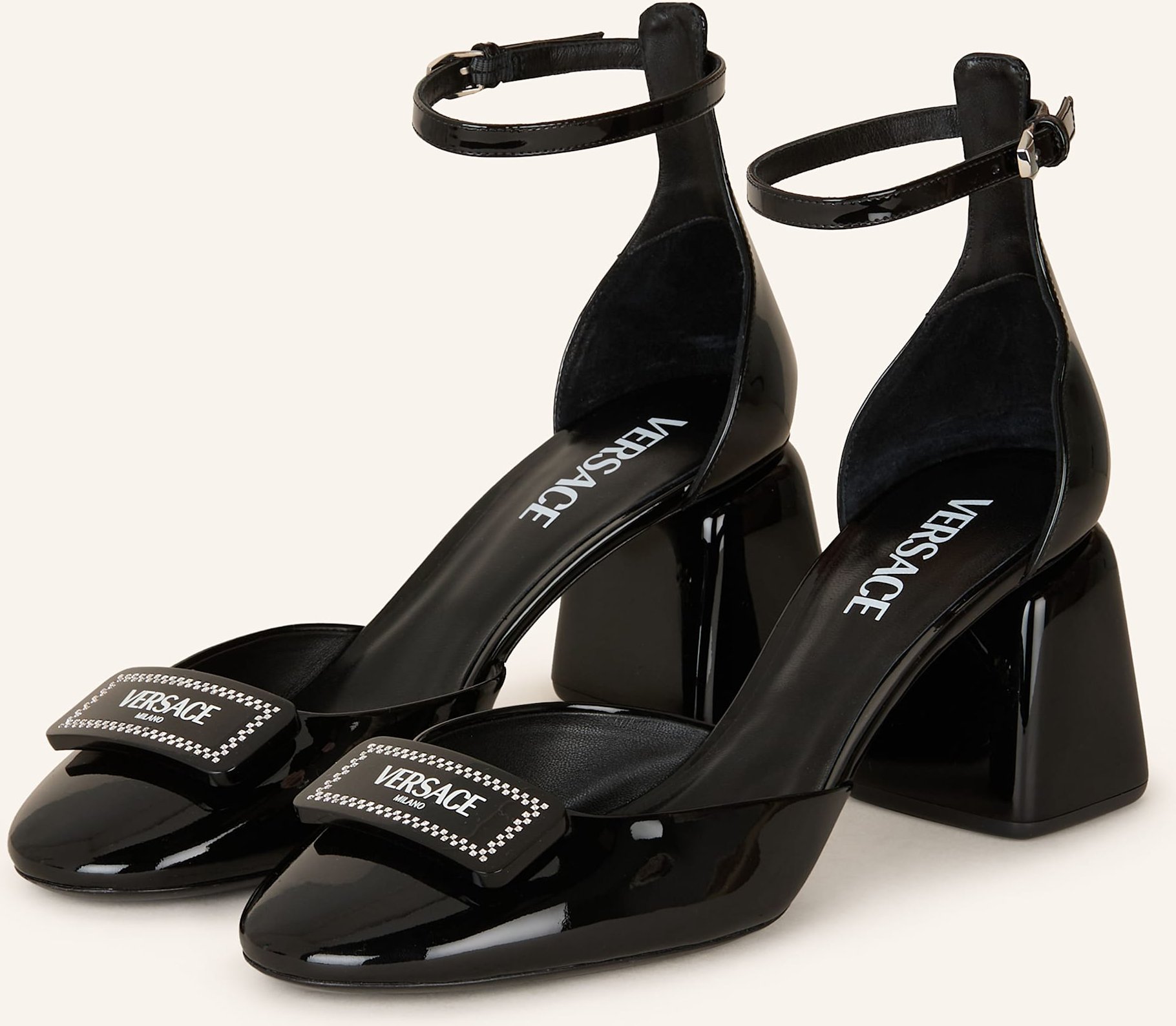 Versace Pumps schwarz