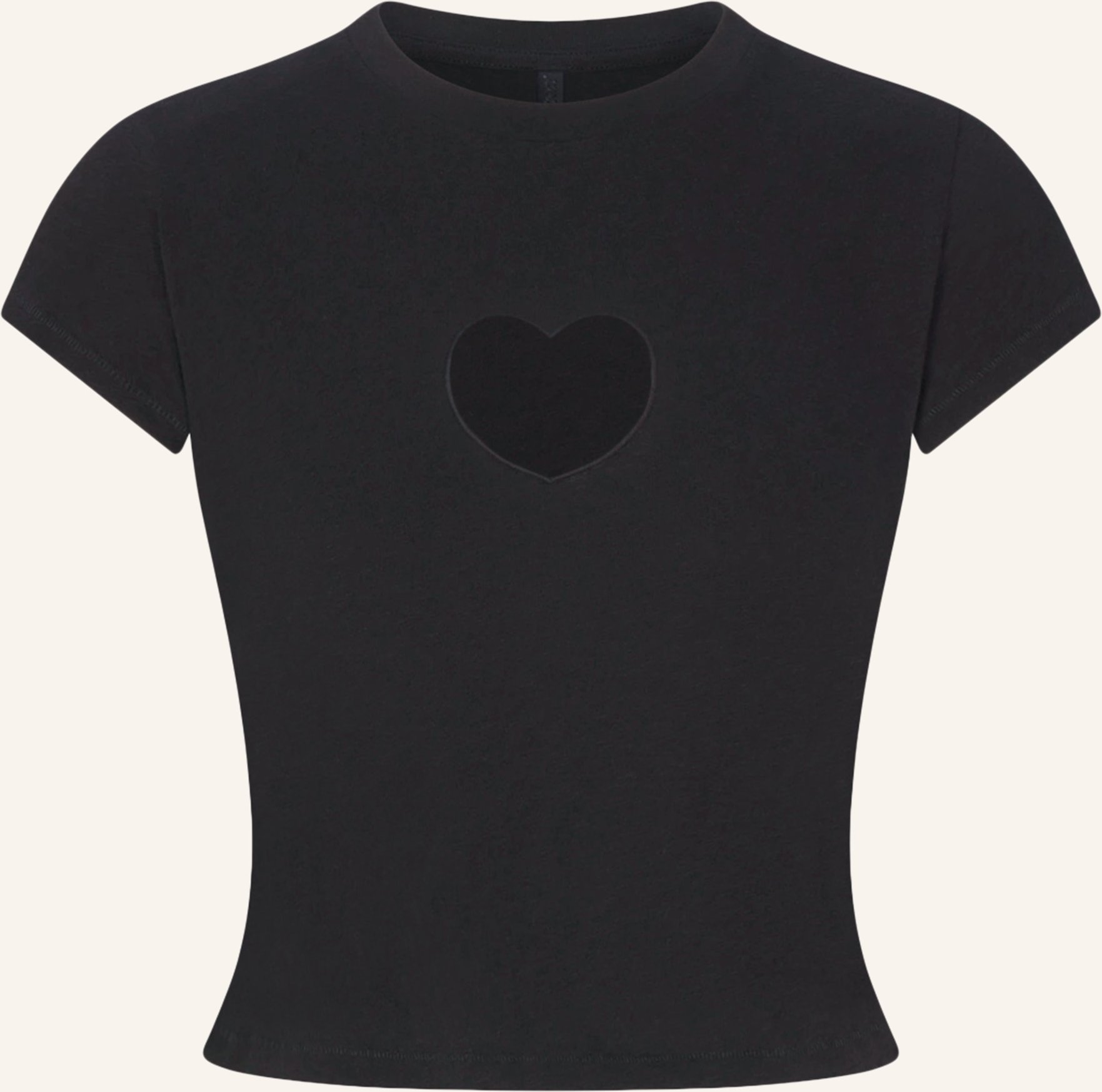 Skims Lounge-Shirt Worn In Jersey schwarz