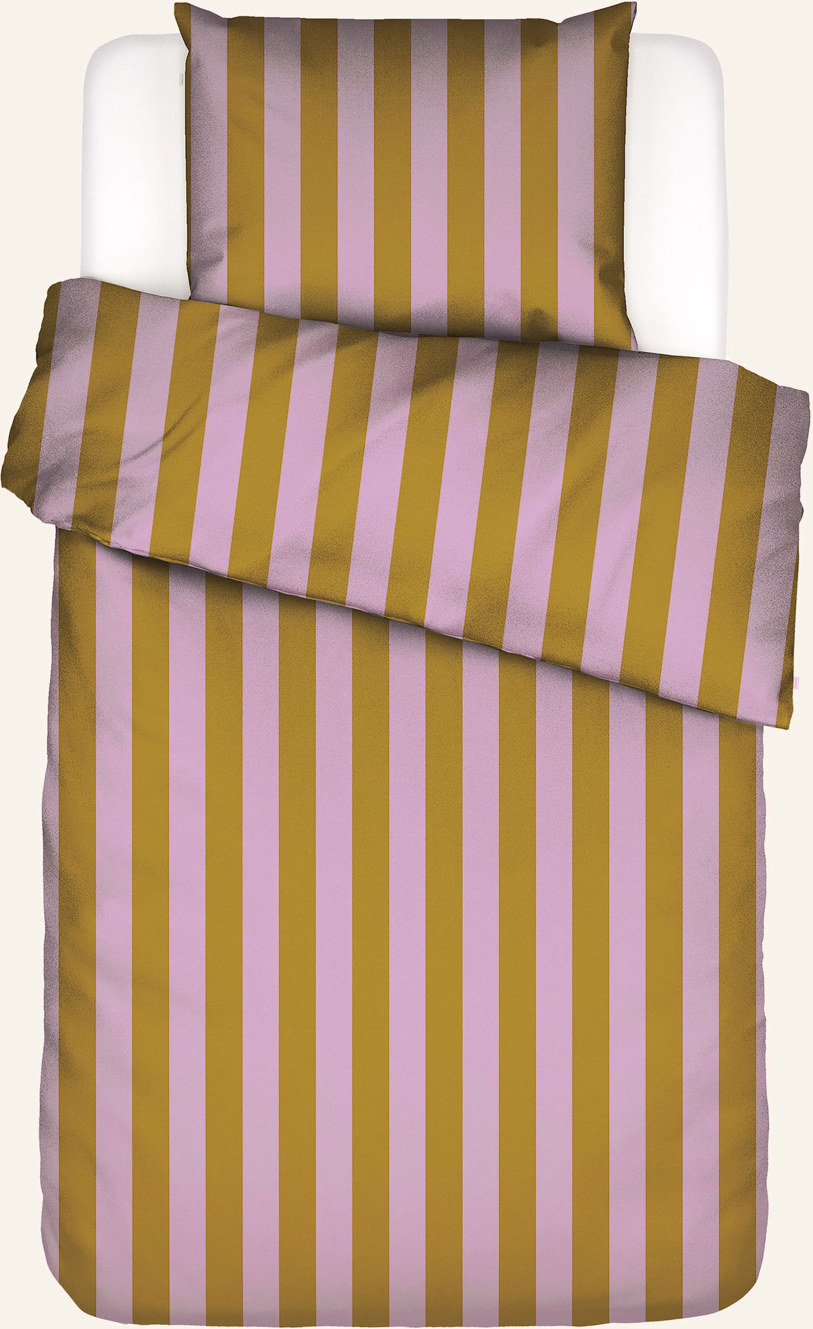 Essenza Bettwäsche Minte braun