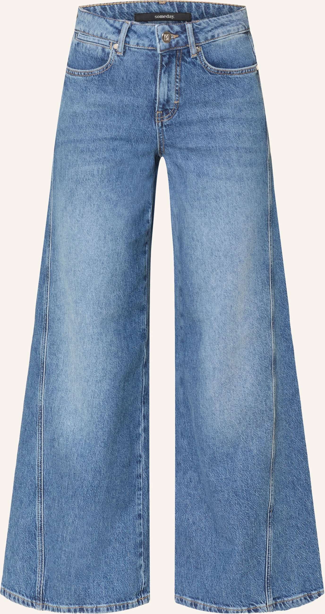 Someday Wide Leg Jeans Celma blau