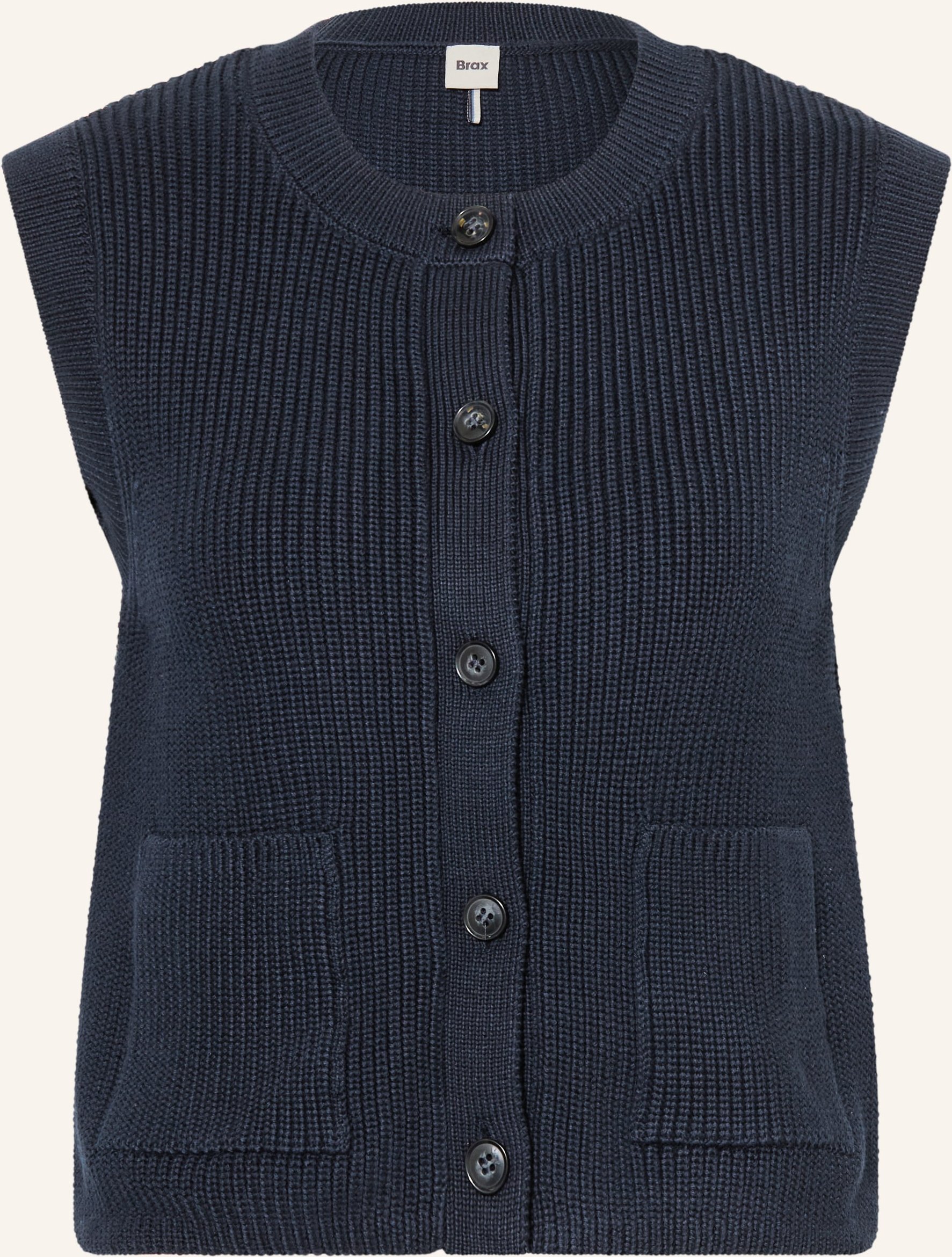 Brax Strickweste Elisa blau