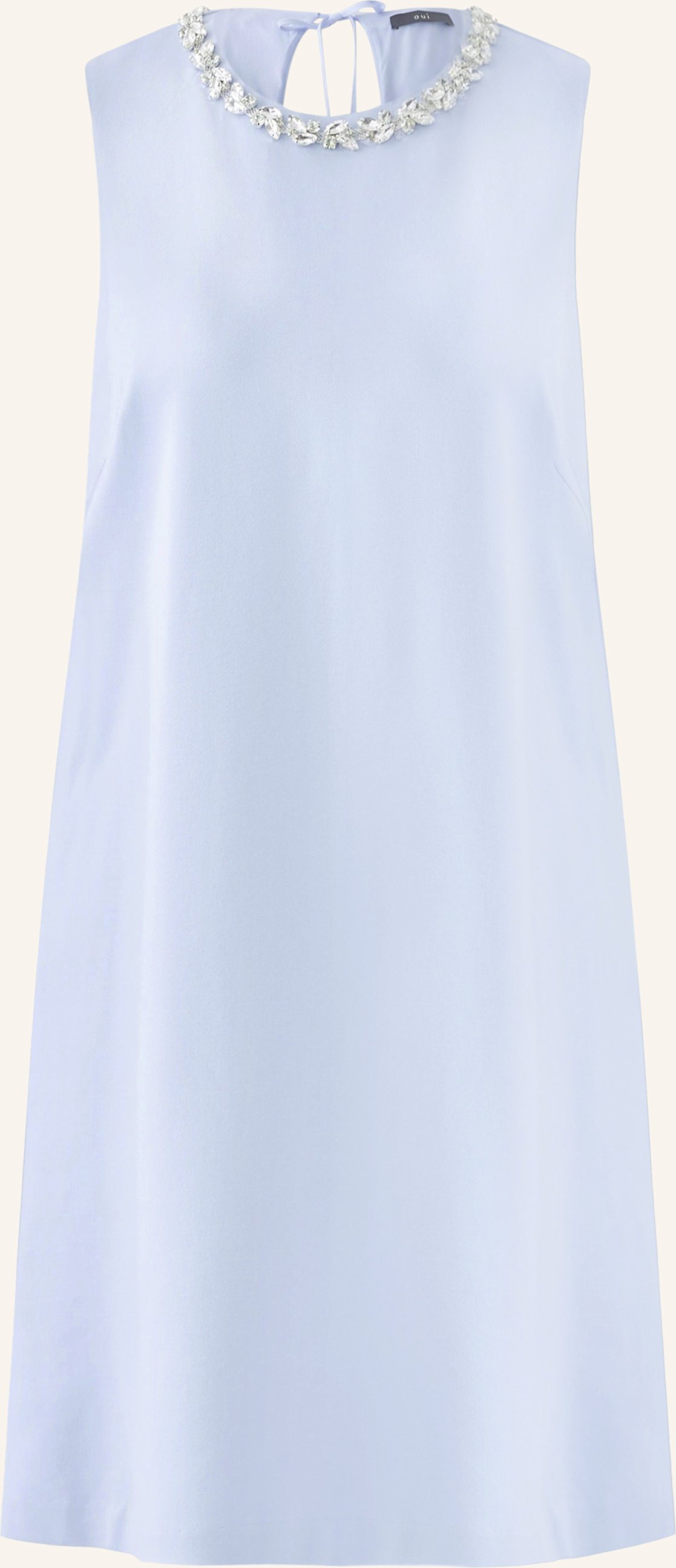 Oui Spitzenkleid blau