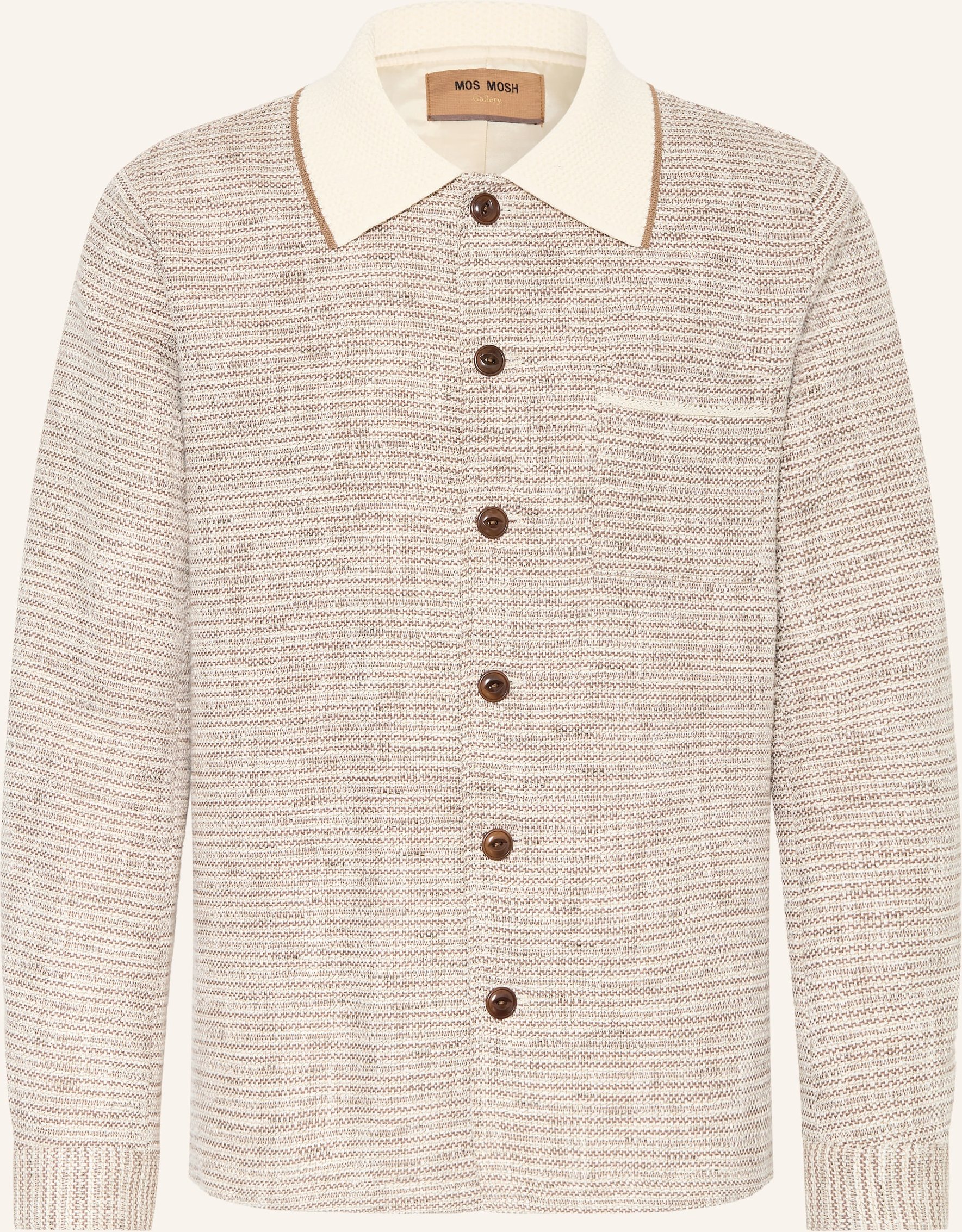 Mos Mosh Gallery Strickjacke Mmgballard beige