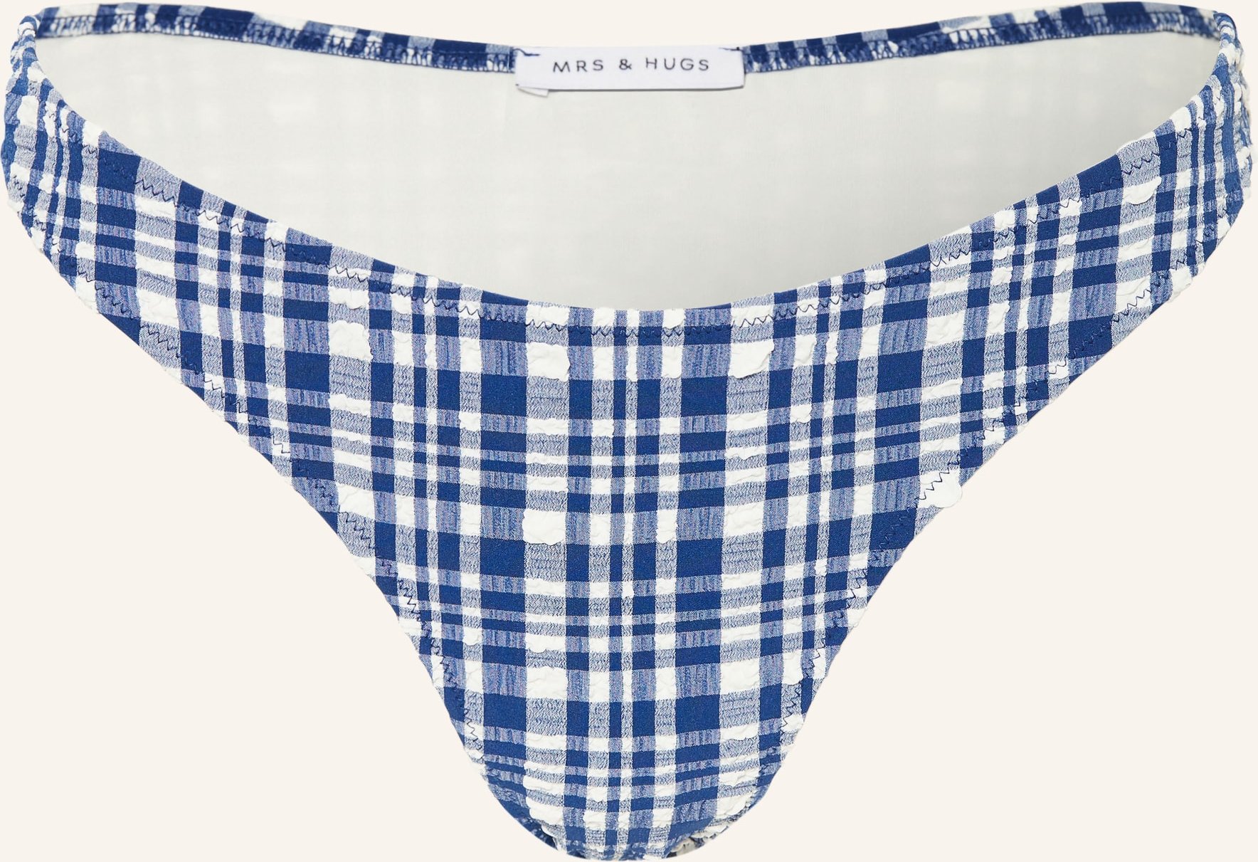 Mrs & Hugs Brazilian-Bikini-Hose blau