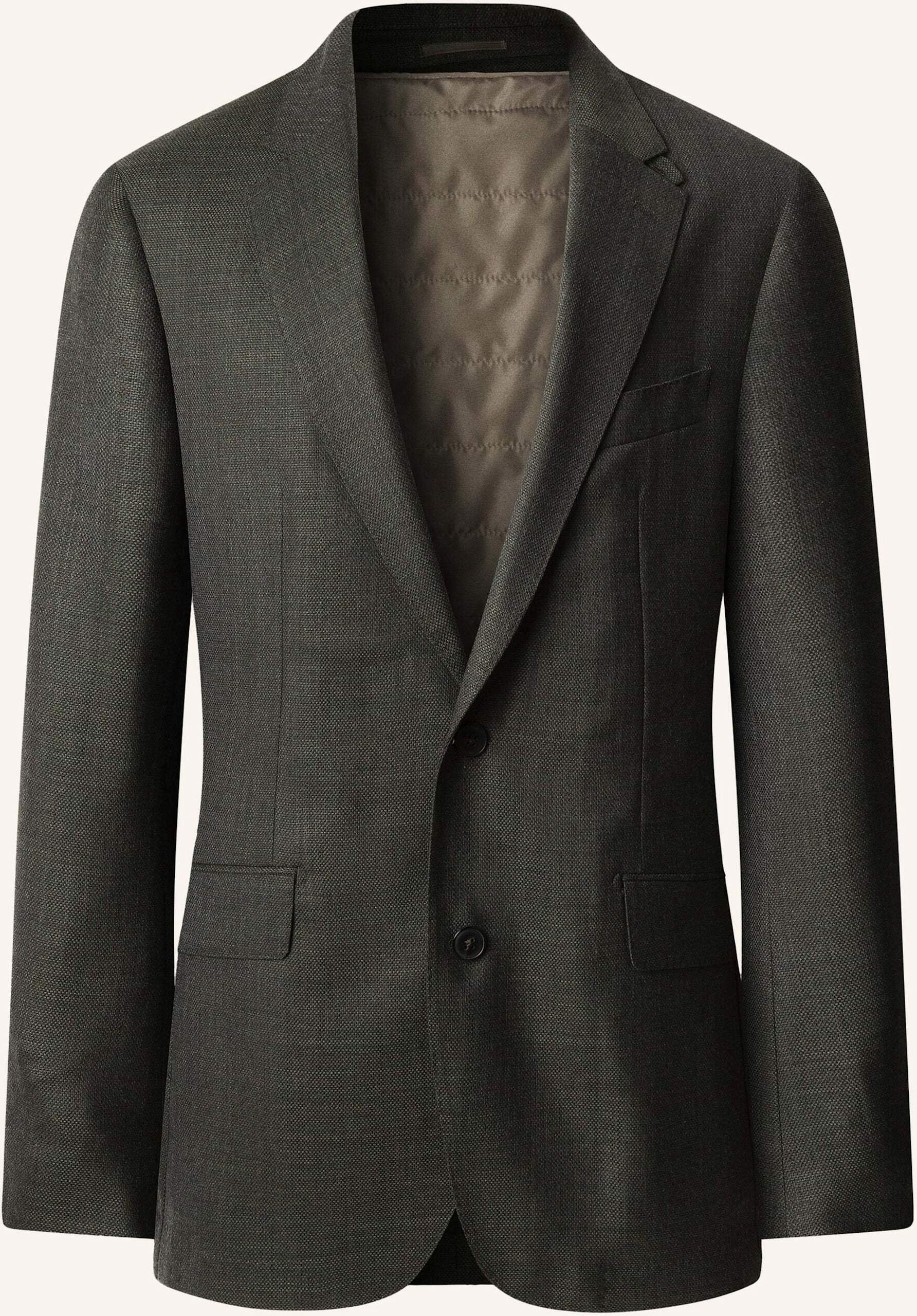 Hackett London Blazer Textured Zip Out gruen