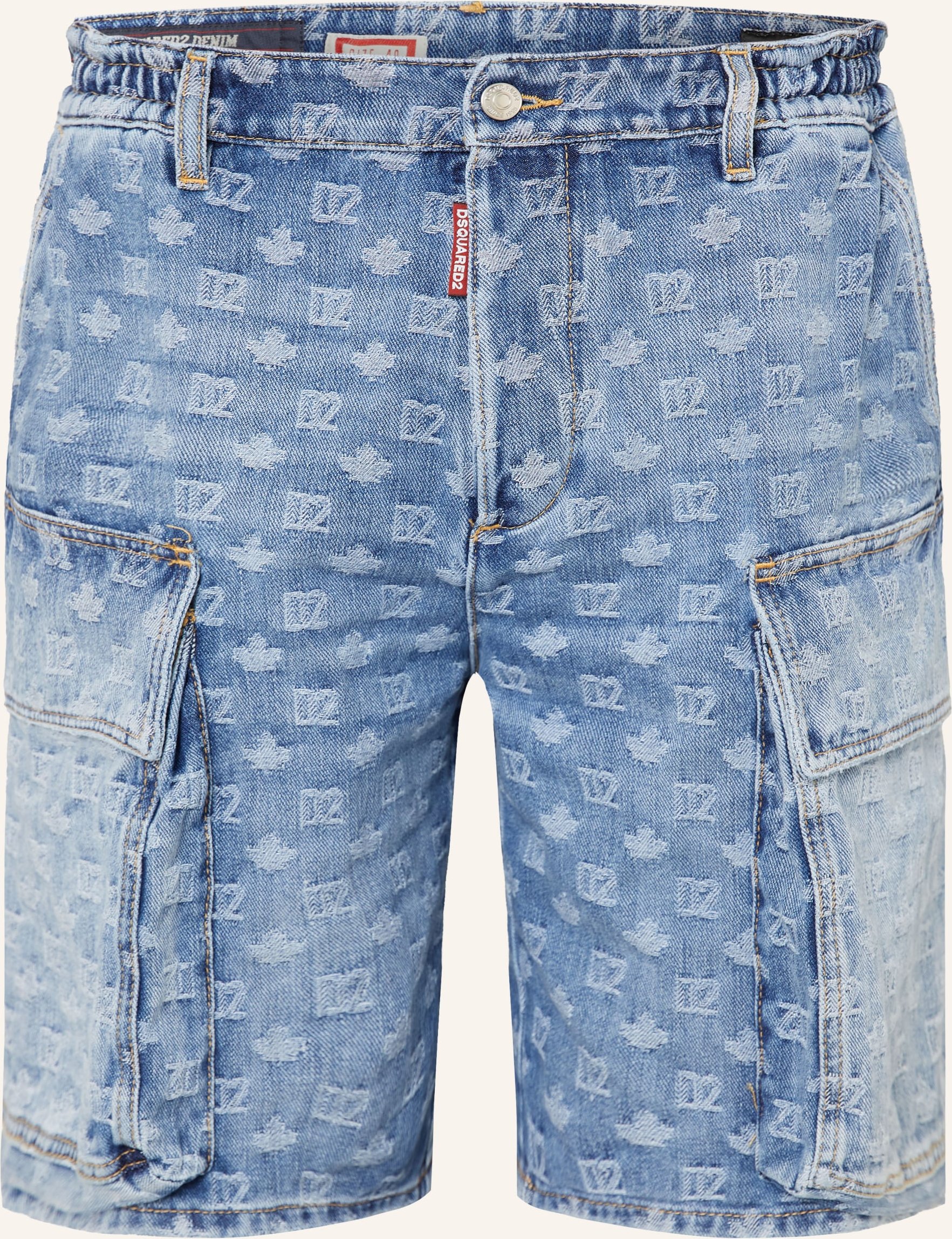 dsquared2 Jeansshorts blau