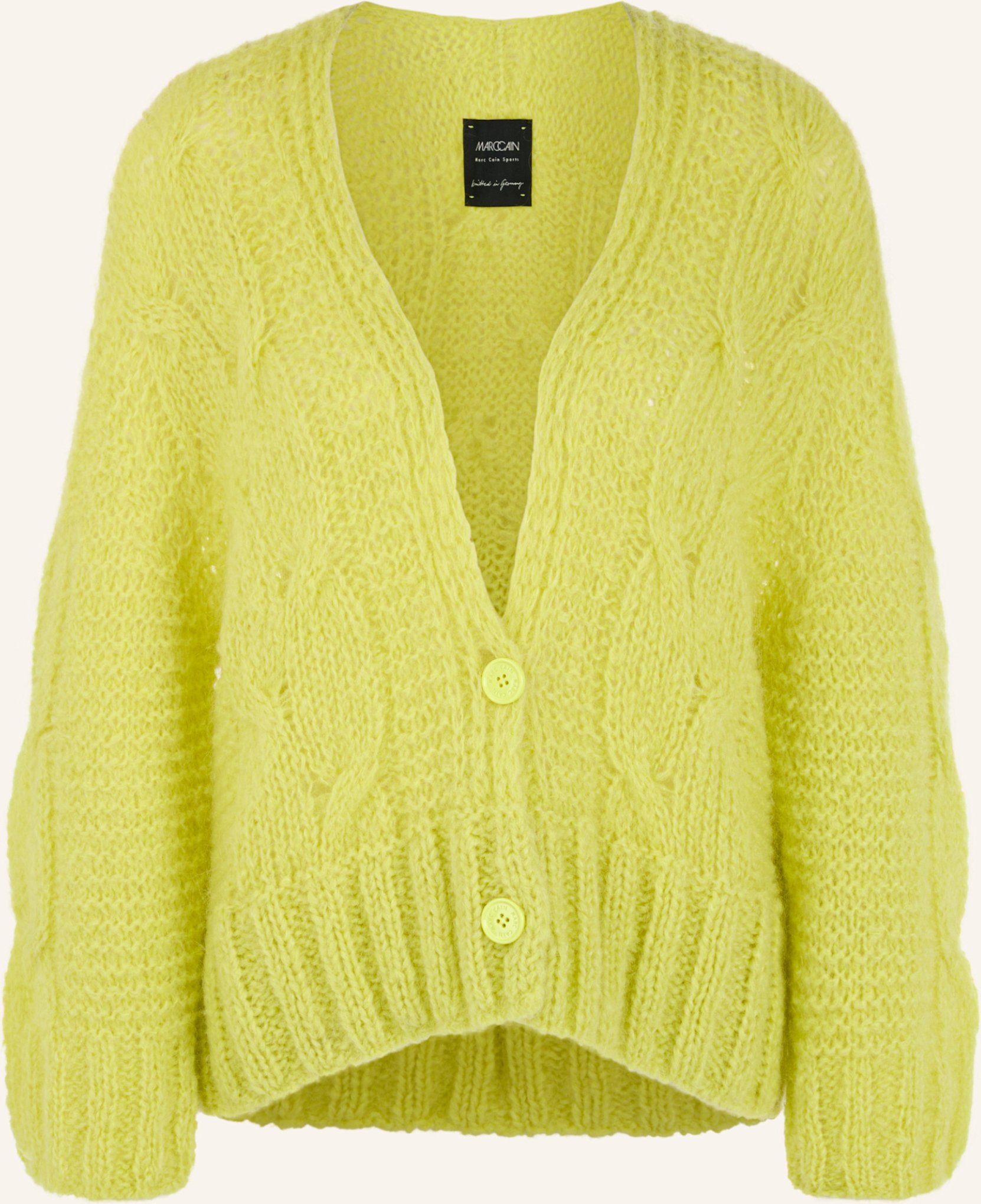 Marc Cain Cardigan gelb