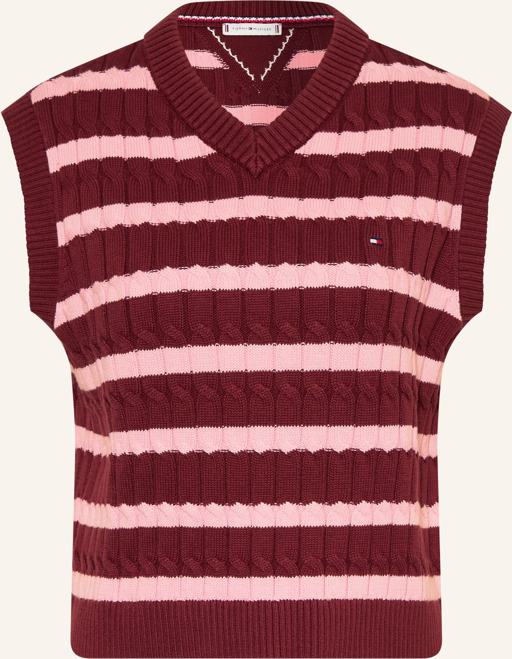 Tommy Hilfiger Pullunder rot