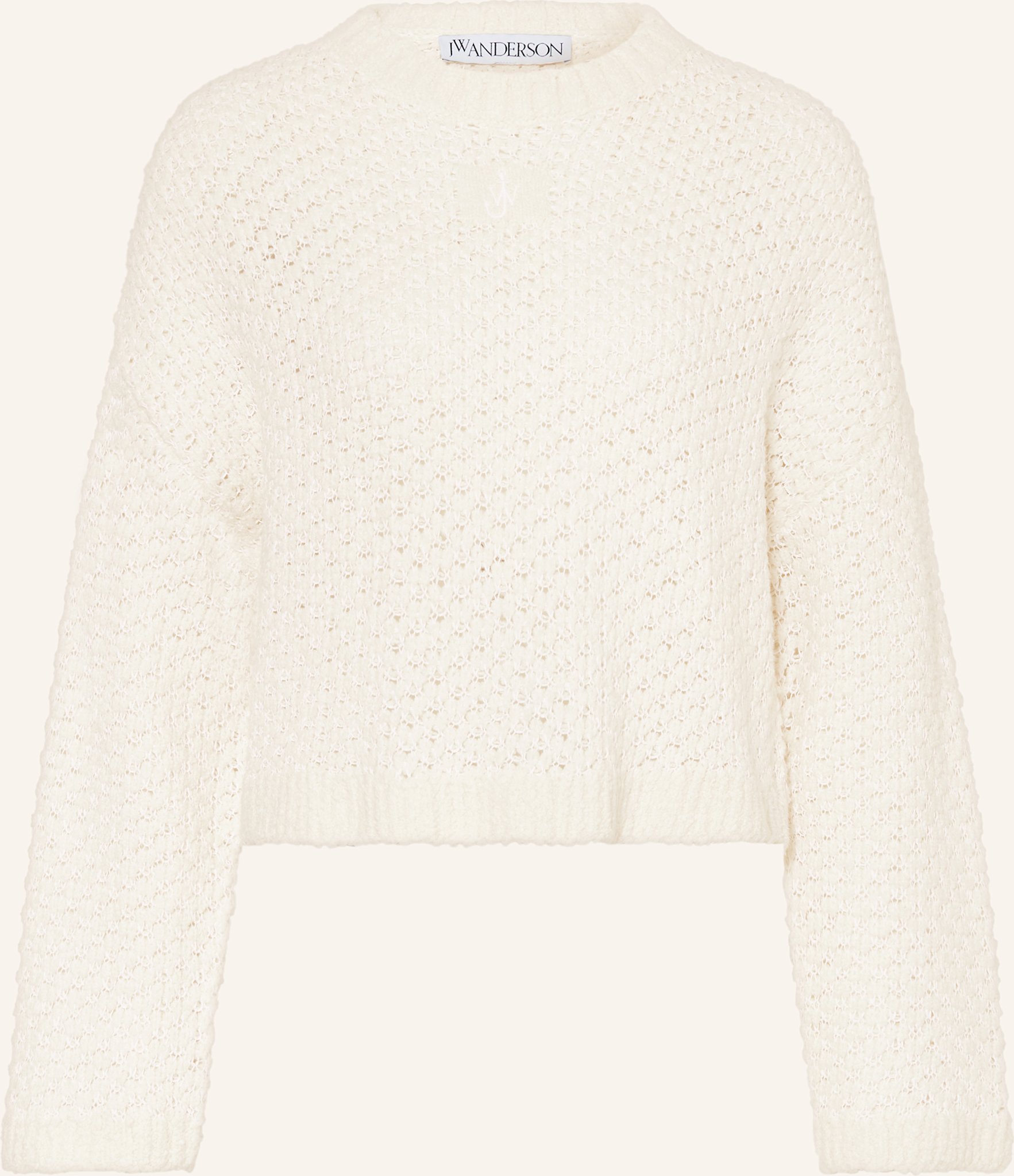 Thumbnail - Jw Anderson Cropped-Pullover weiss