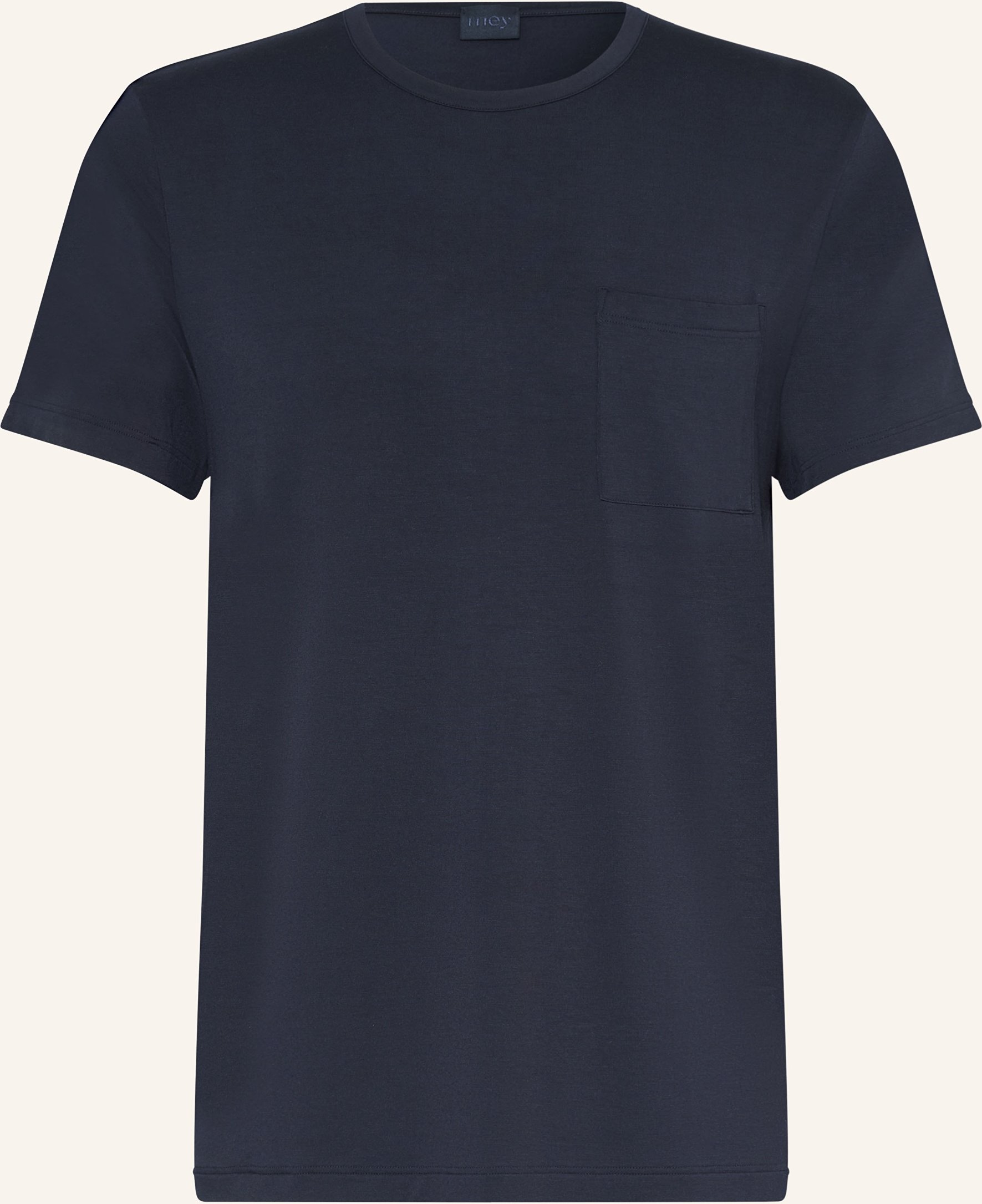 Mey Schlafshirt Serie Jefferson blau
