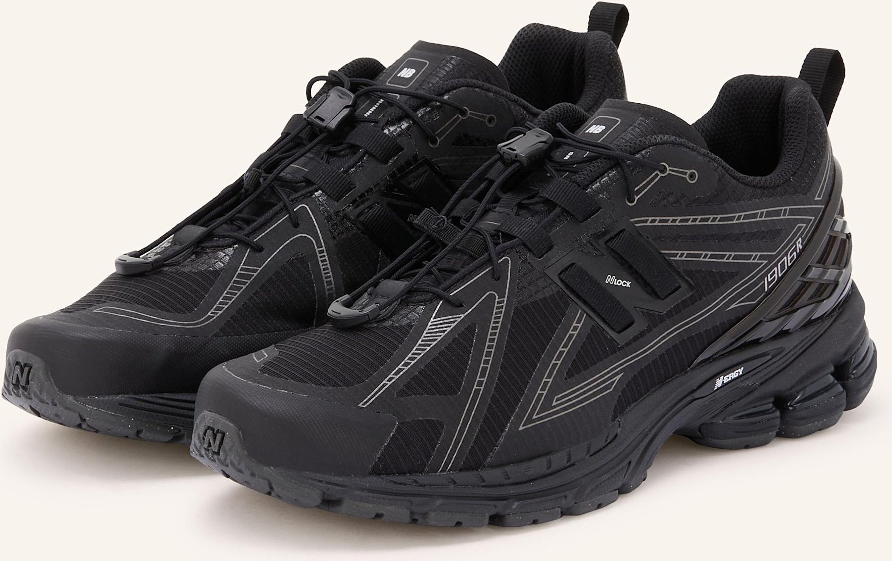 Thumbnail - New Balance Sneaker 1906r schwarz