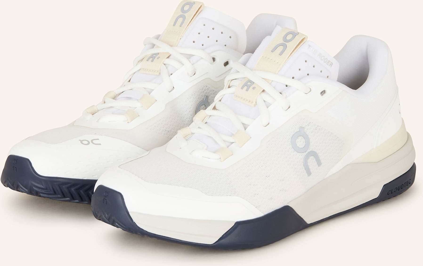 On Tennisschuhe The Roger Advantage Pro Clay weiss