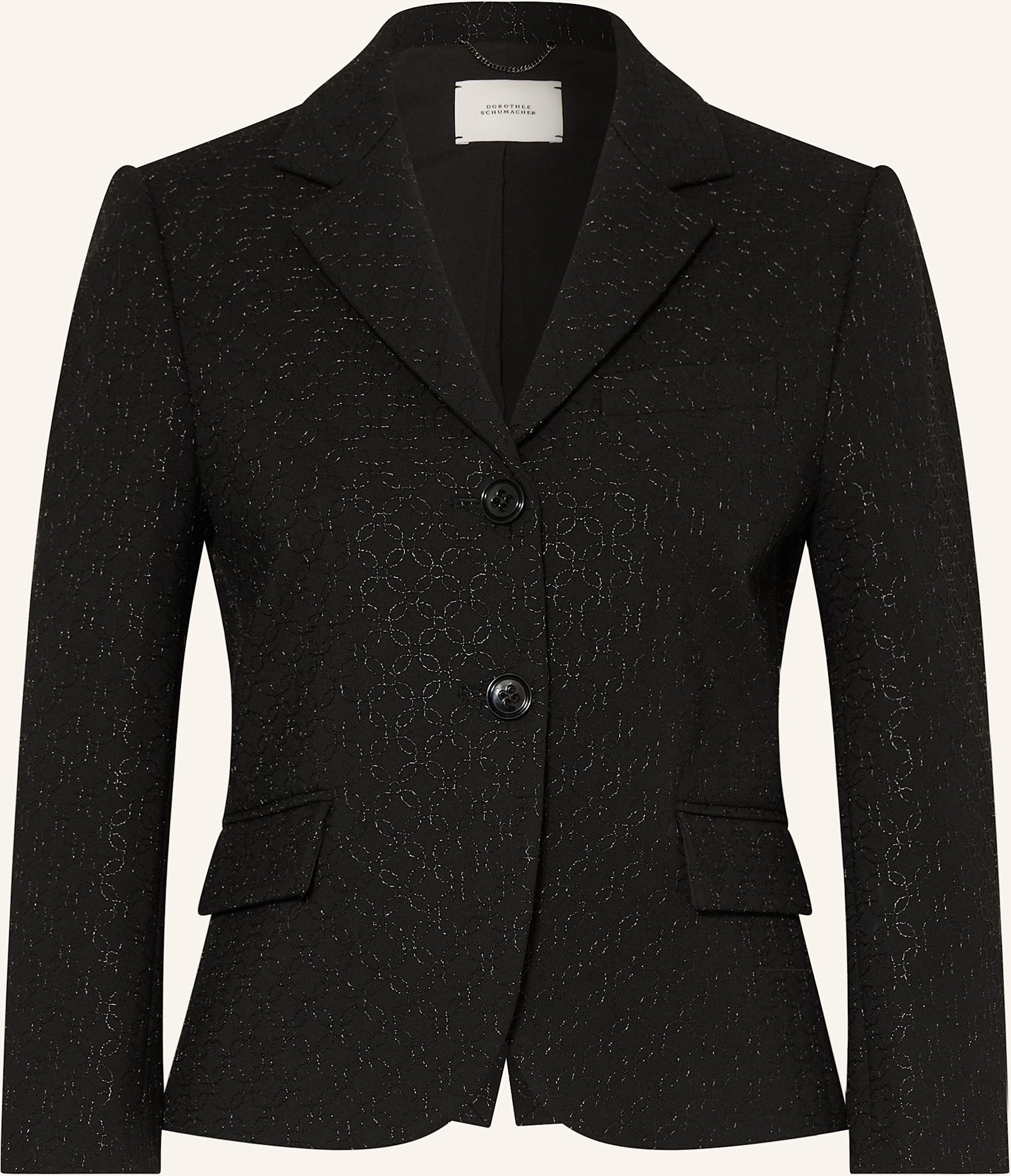 Dorothee Schumacher Blazer Sparkling Emotions schwarz