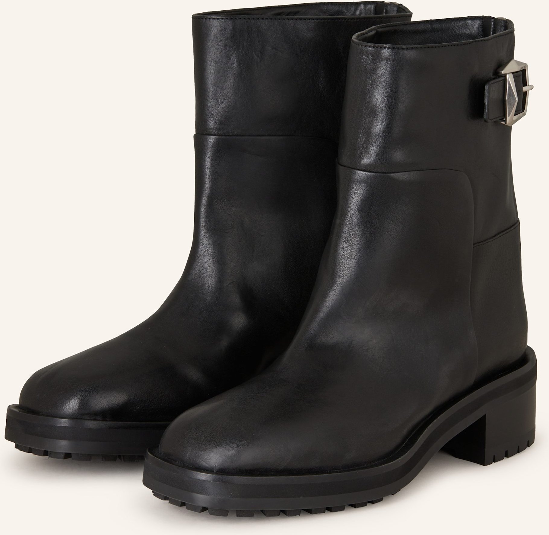 Thumbnail - Jimmy Choo Biker Boots Brooklyn 50 schwarz