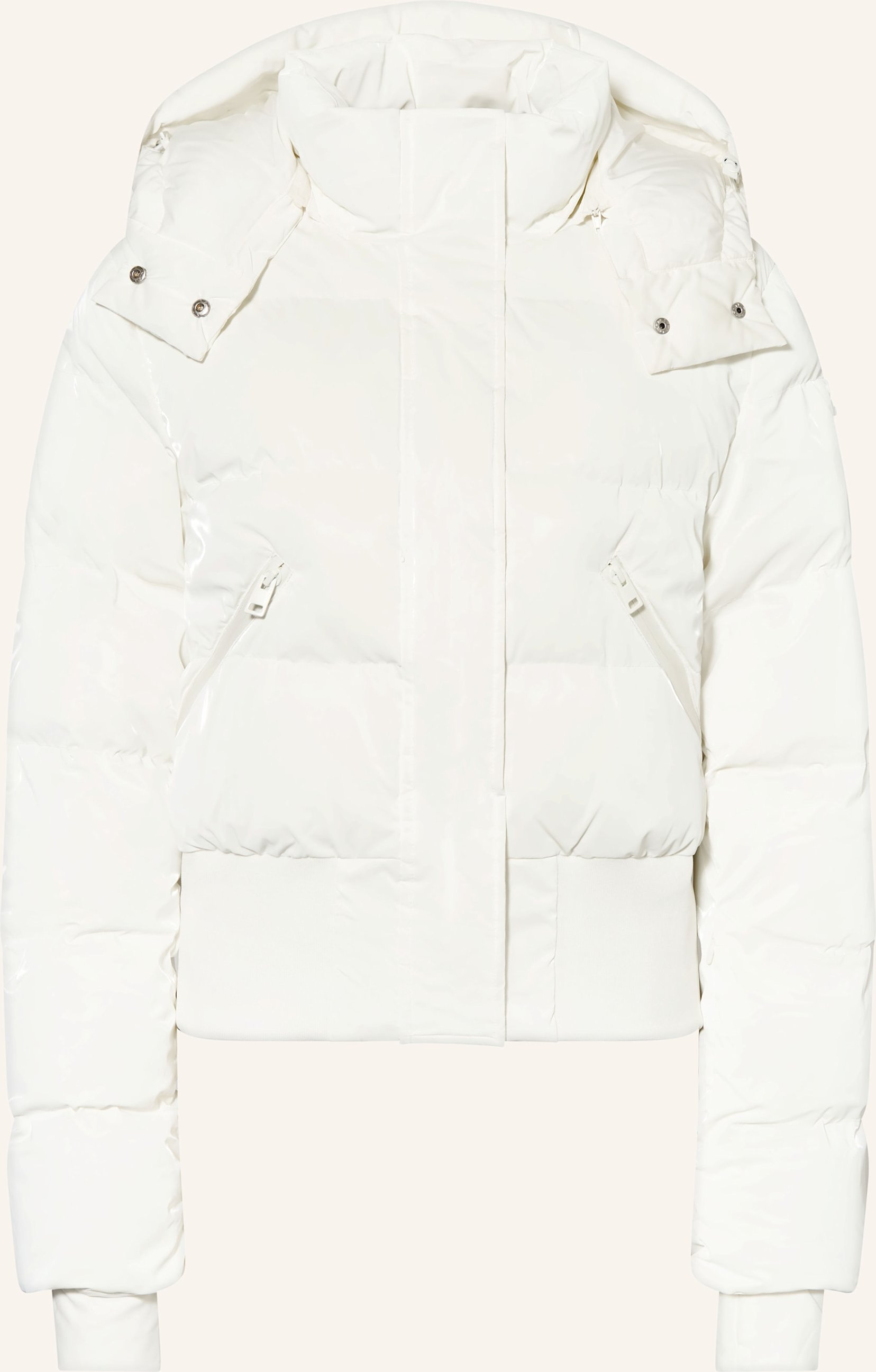 Mrs & Hugs Skijacke weiss