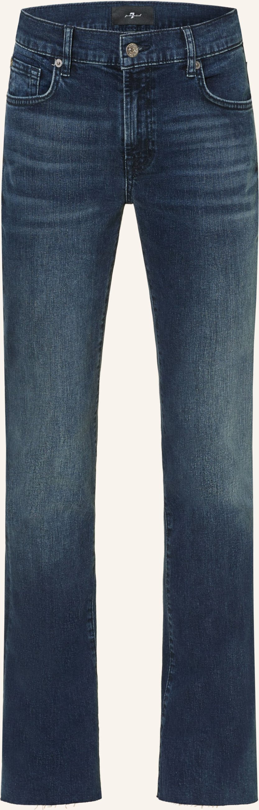7 For All Mankind Bootcut Jeans Tailorless Bootcut blau