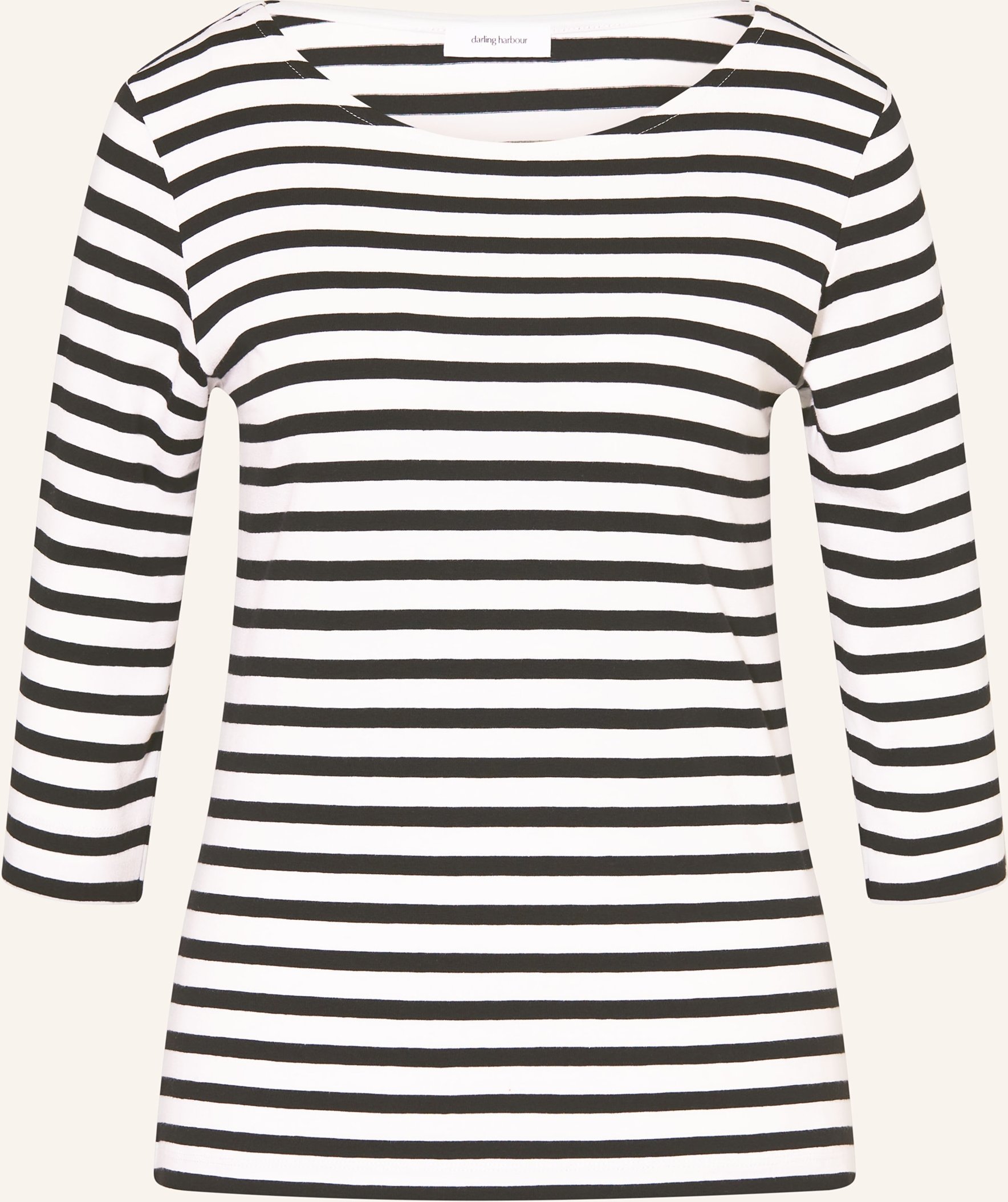 Darling Harbour Shirt Mit 3/4-Arm schwarz