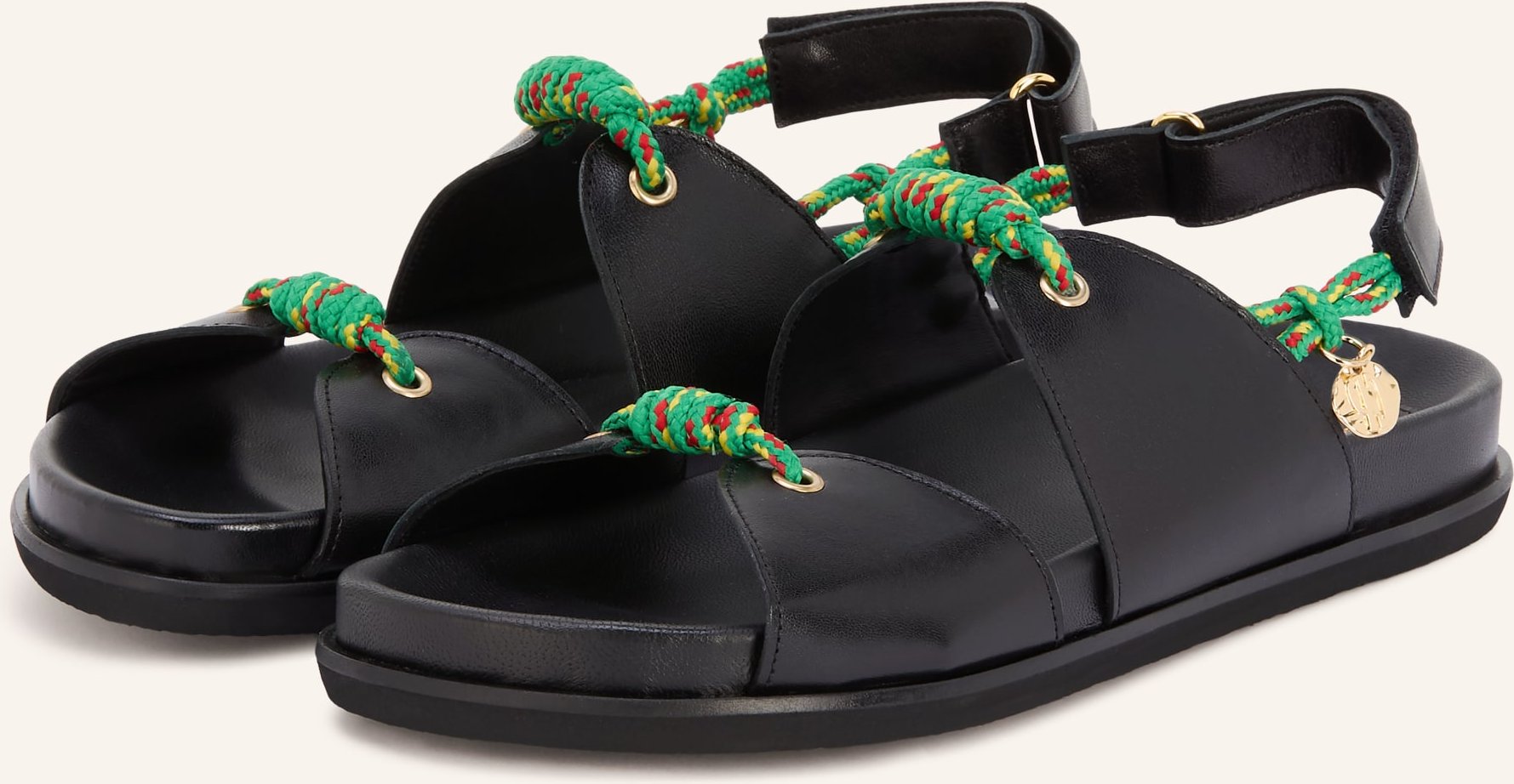 Claudie Pierlot Sandalen schwarz