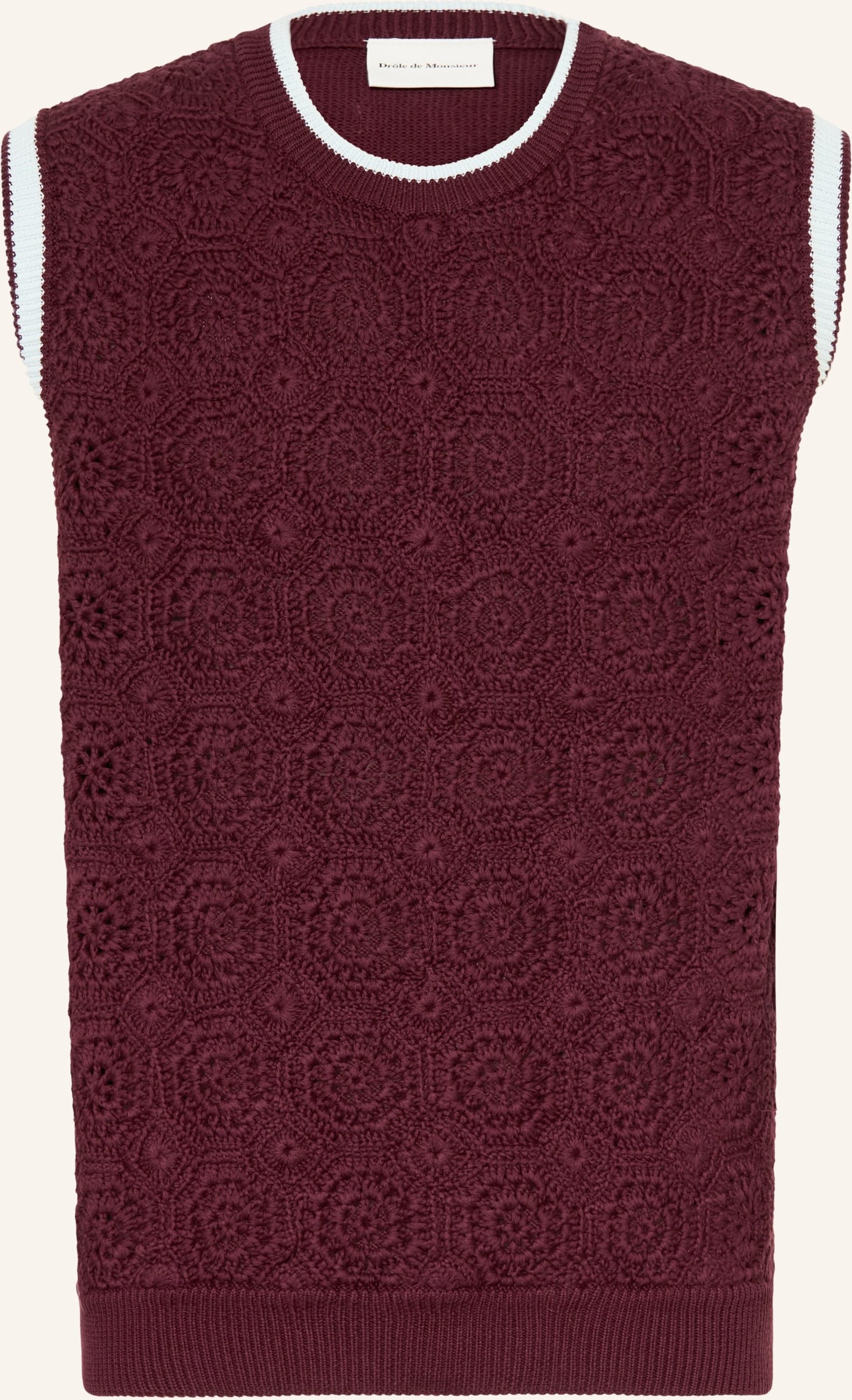 Drôle De Monsieur Pullunder rot