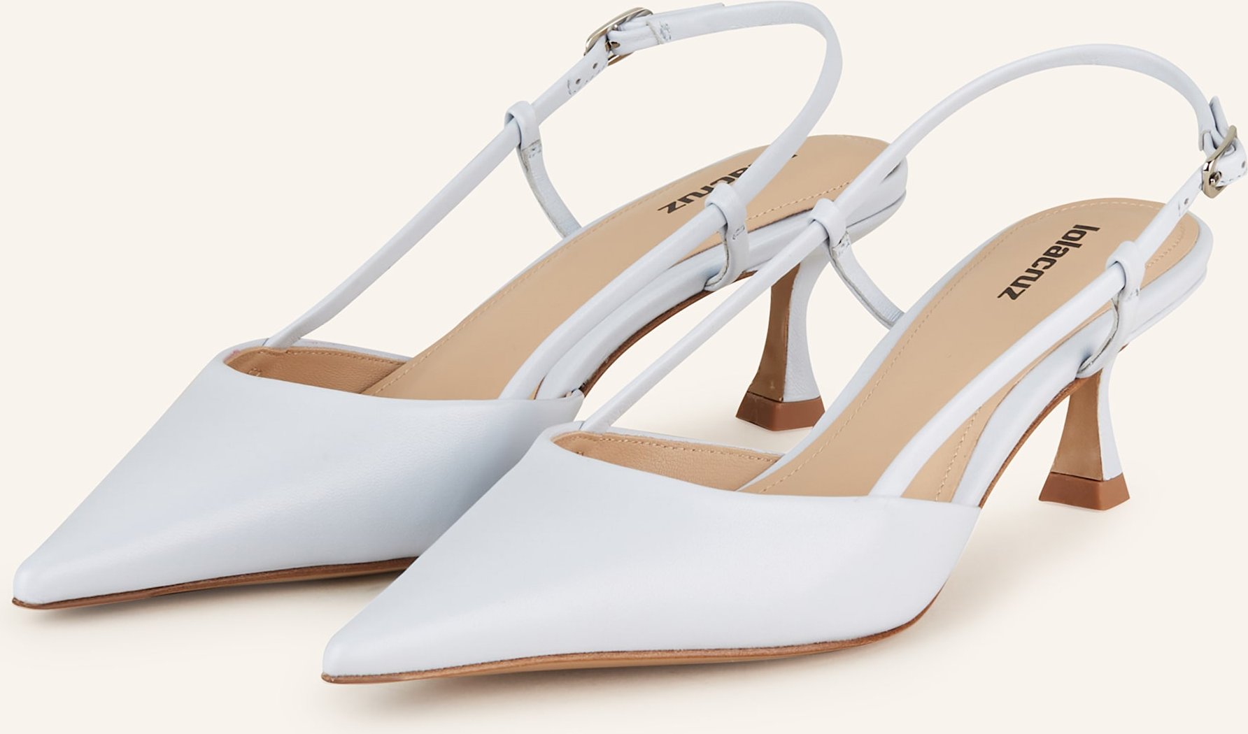 Lola Cruz Slingpumps Carmen blau
