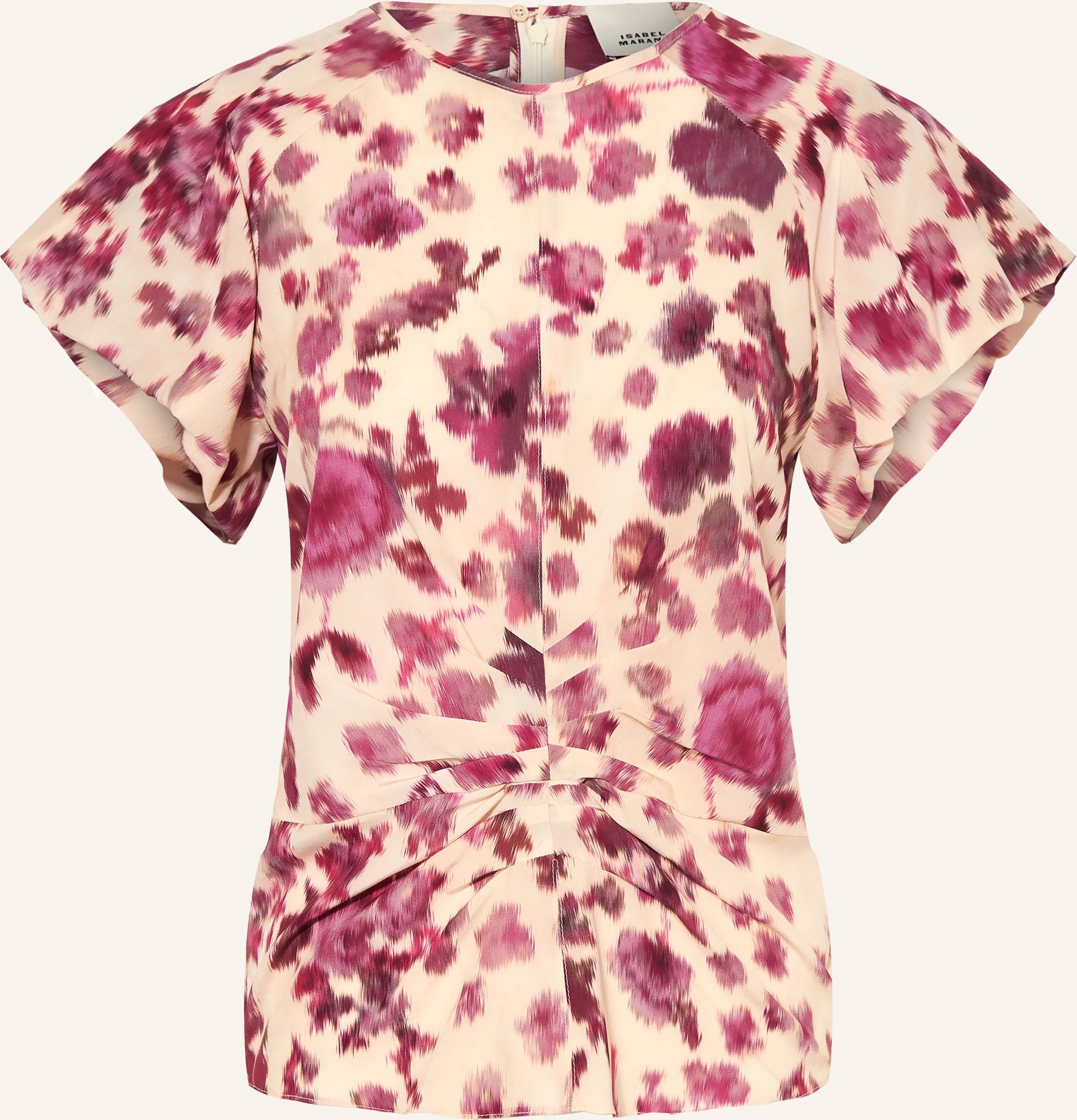 Isabel Marant Blusenshirt Tullya Aus Seide rosa