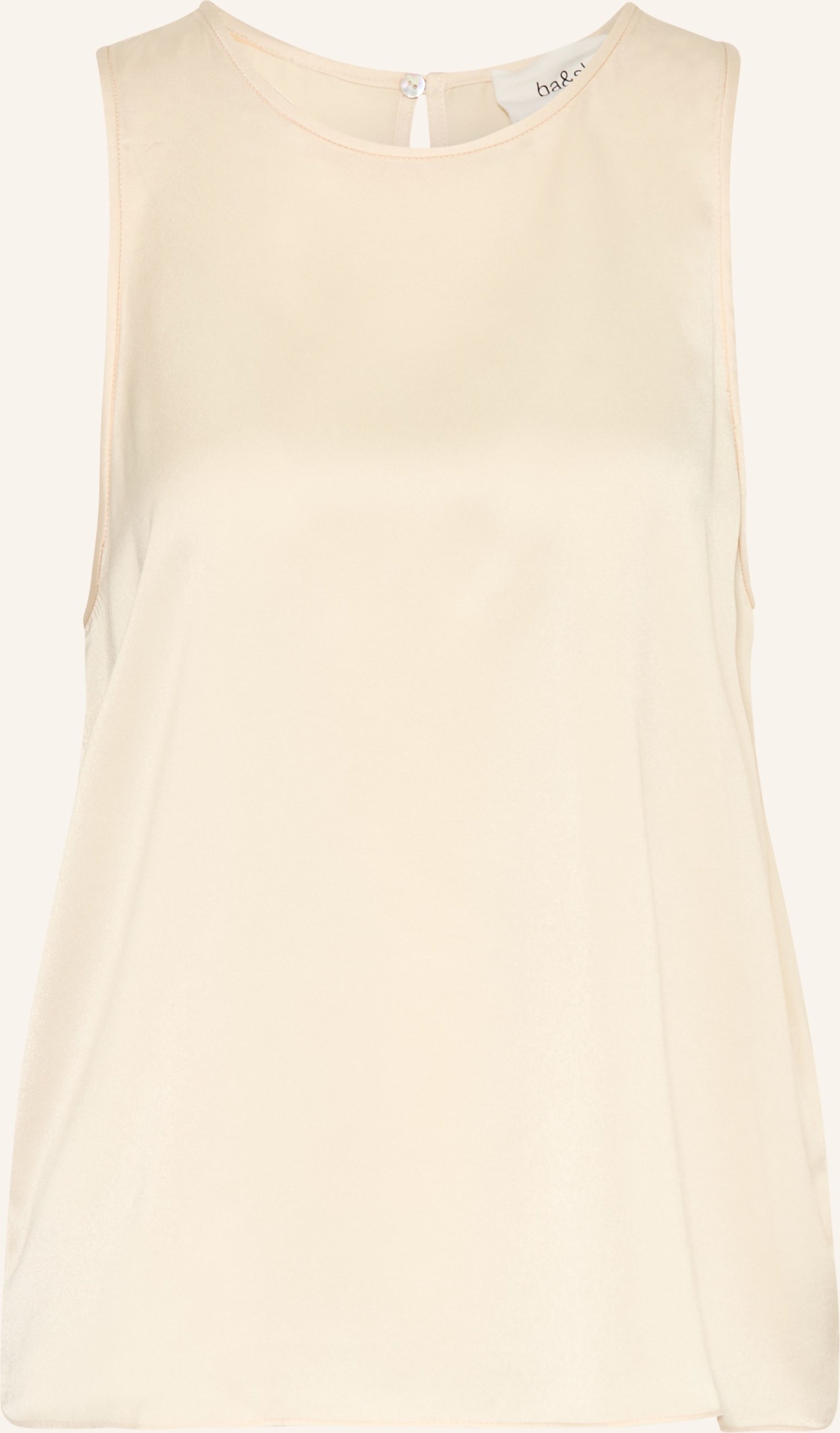 Ba&Sh Blusentop Cedi Aus Satin gelb