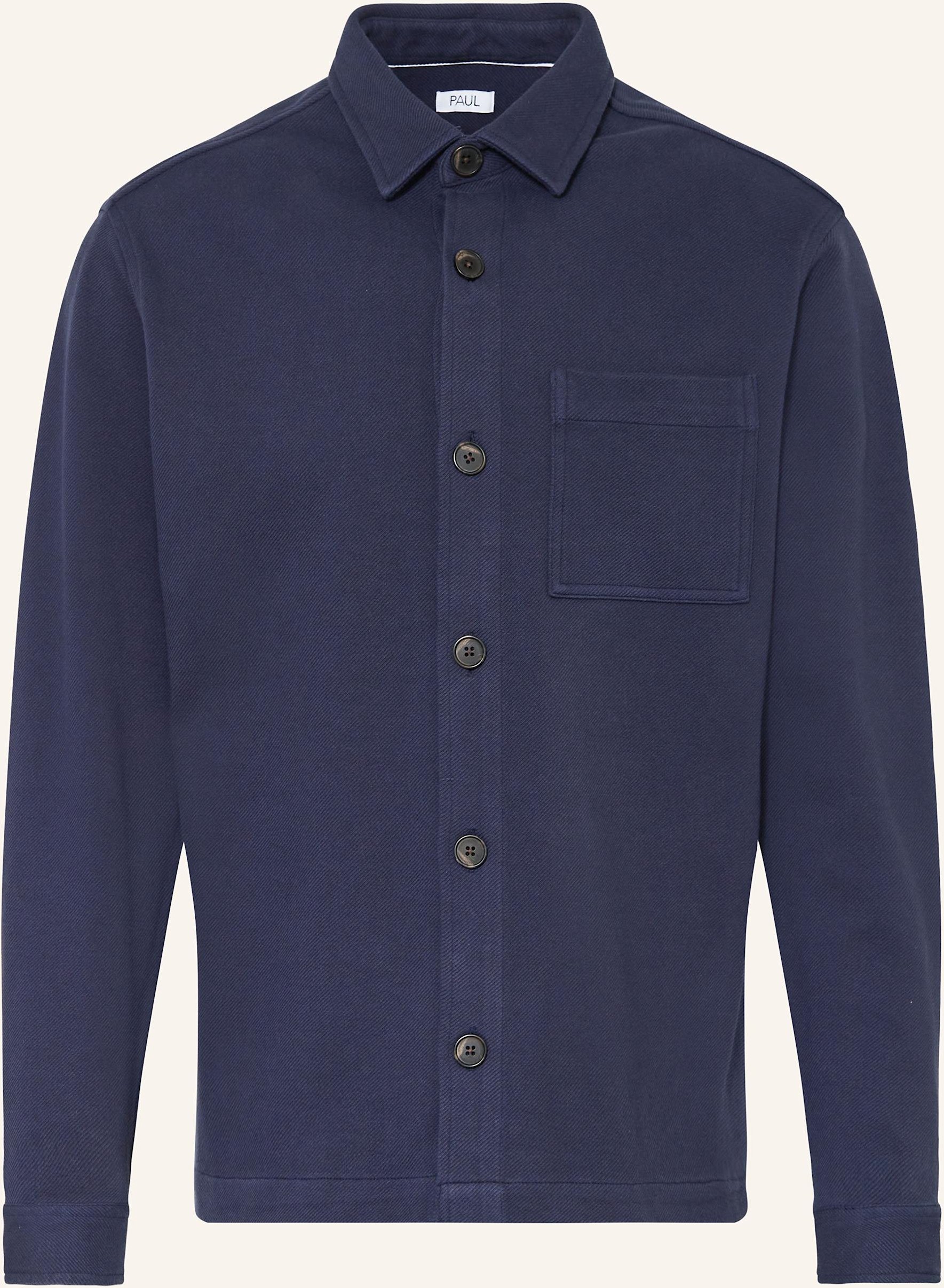 Paul Hemd Comfort Fit blau