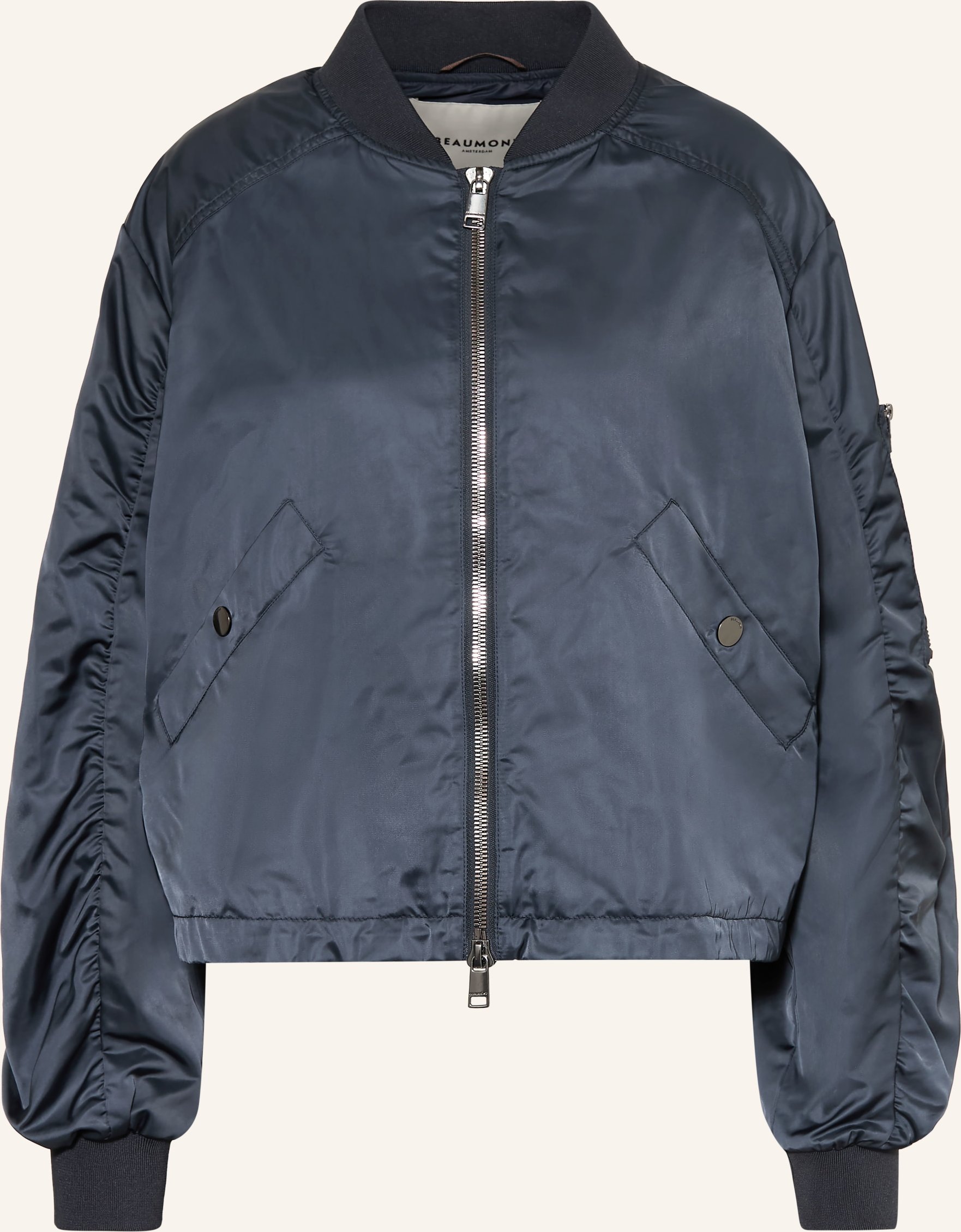 Beaumont Satinblouson Jody blau