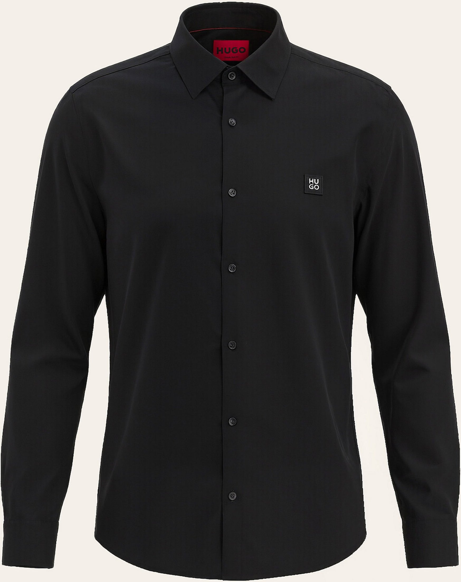 Hugo Business Hemd Ermo Slim Fit schwarz