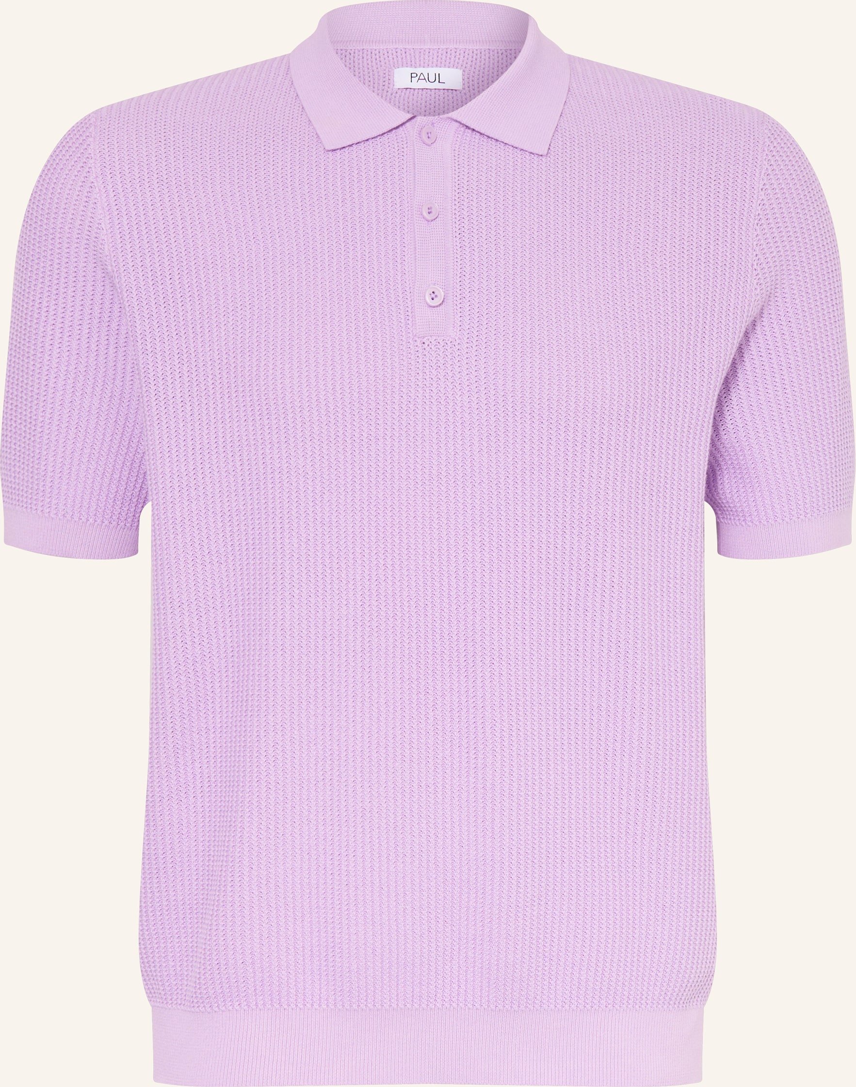 Paul Strick-Poloshirt lila