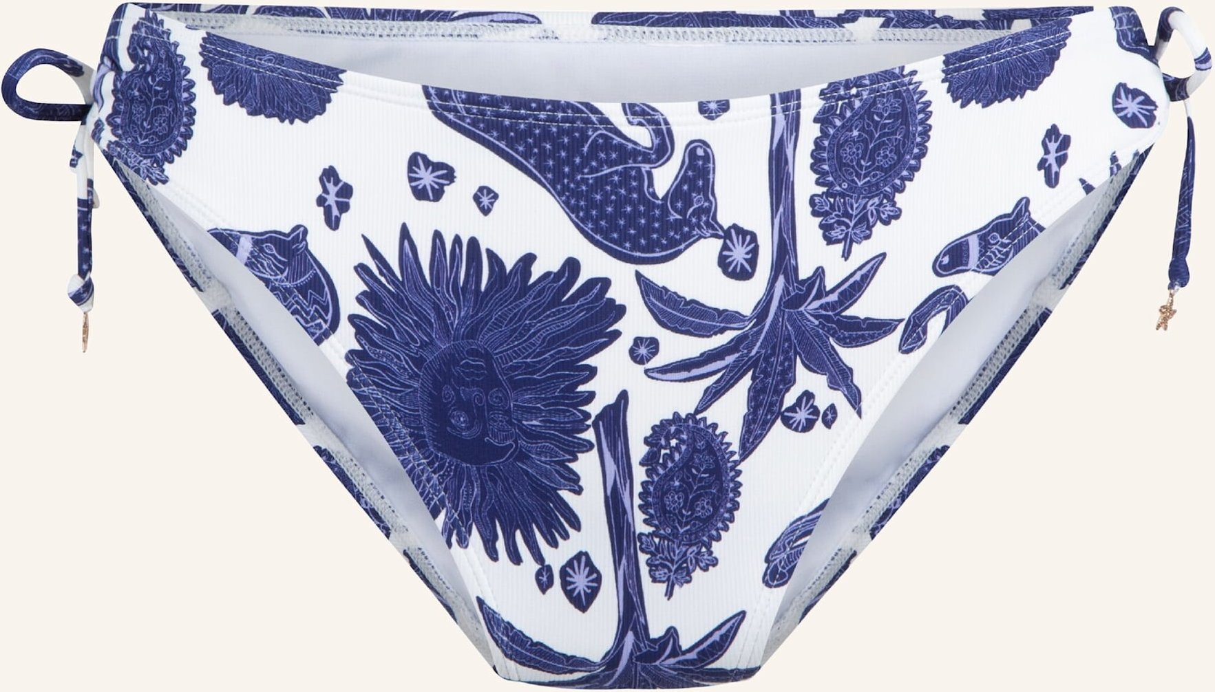 Lingadore Bikini Slip Mit Schnur blau