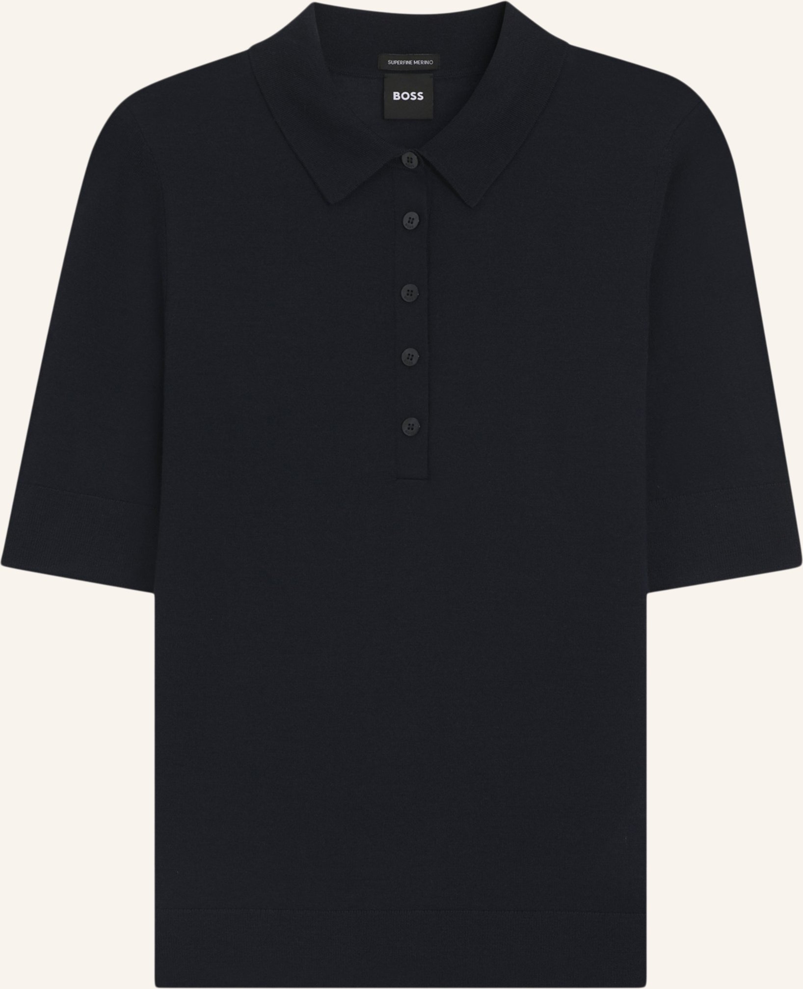 Boss Pullover Fidenka Regular Fit blau