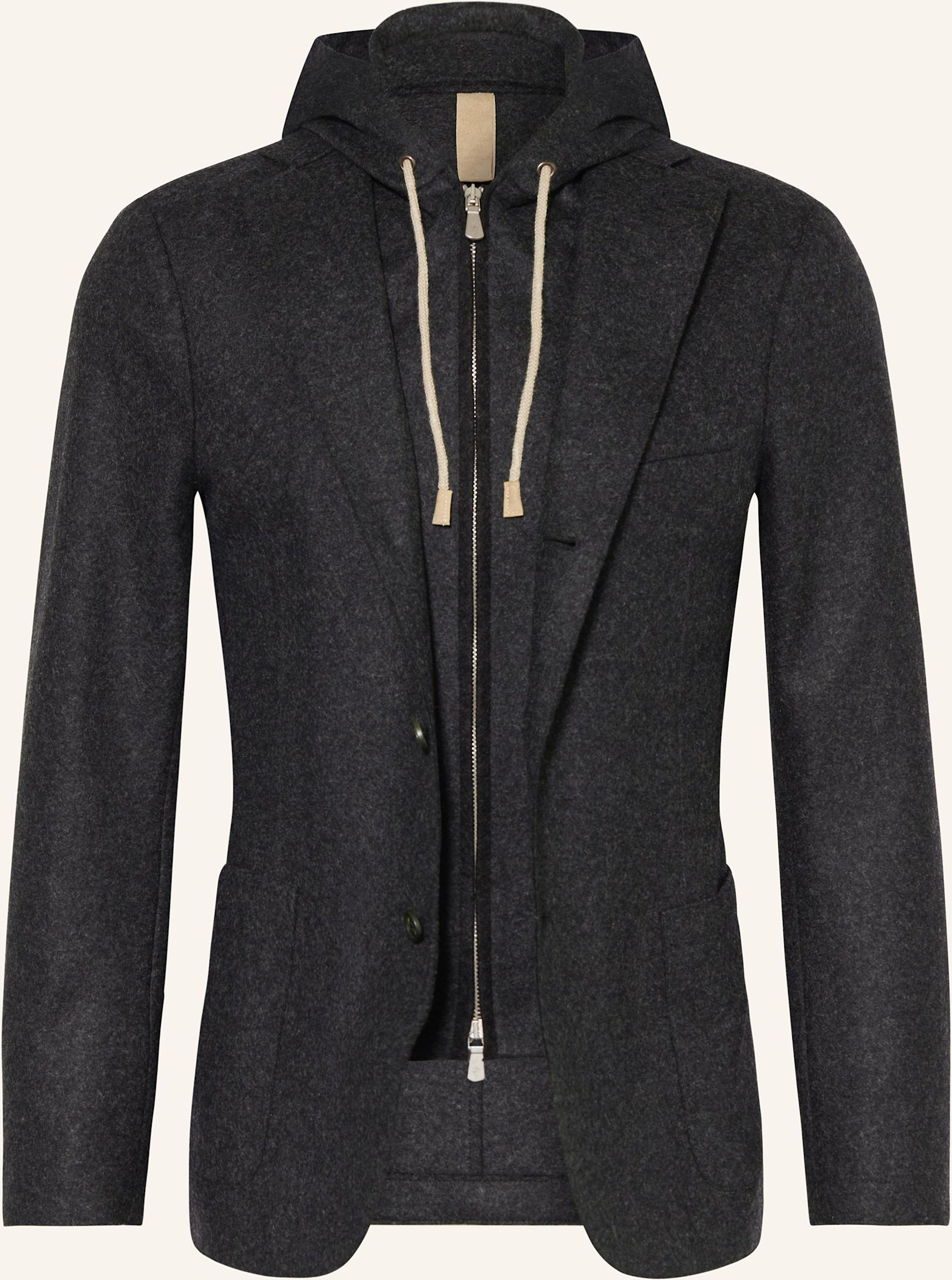 Thumbnail - Eleventy Sakko Extra Slim Fit schwarz