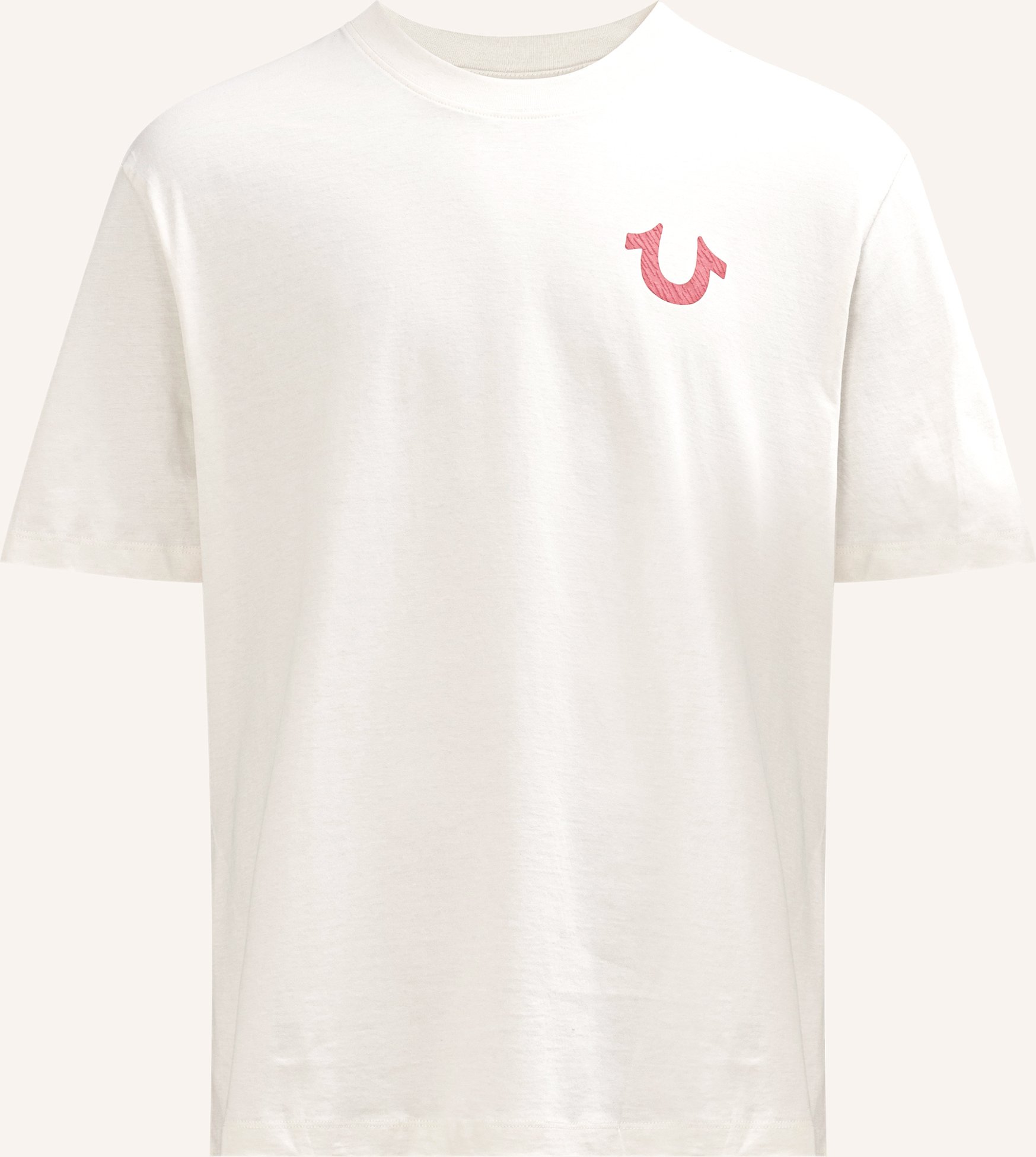 True Religion T-Shirt Number weiss