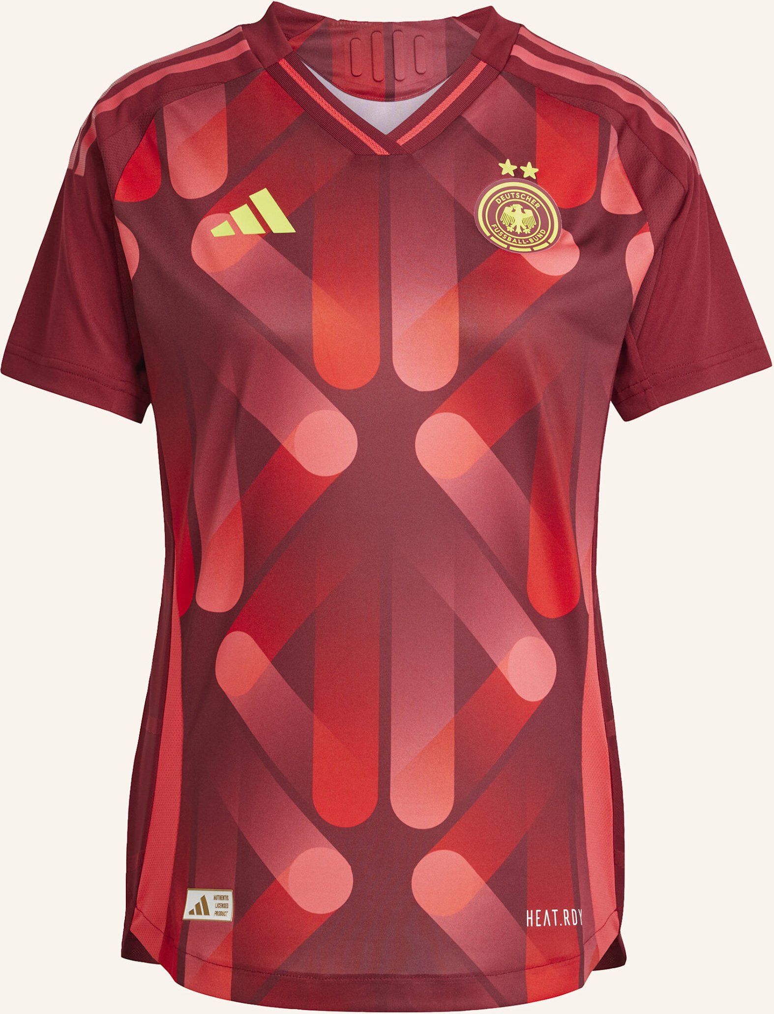 Thumbnail - Adidas Dfb 25 (Frauenteam) Auswärtstrikot Authentic rot