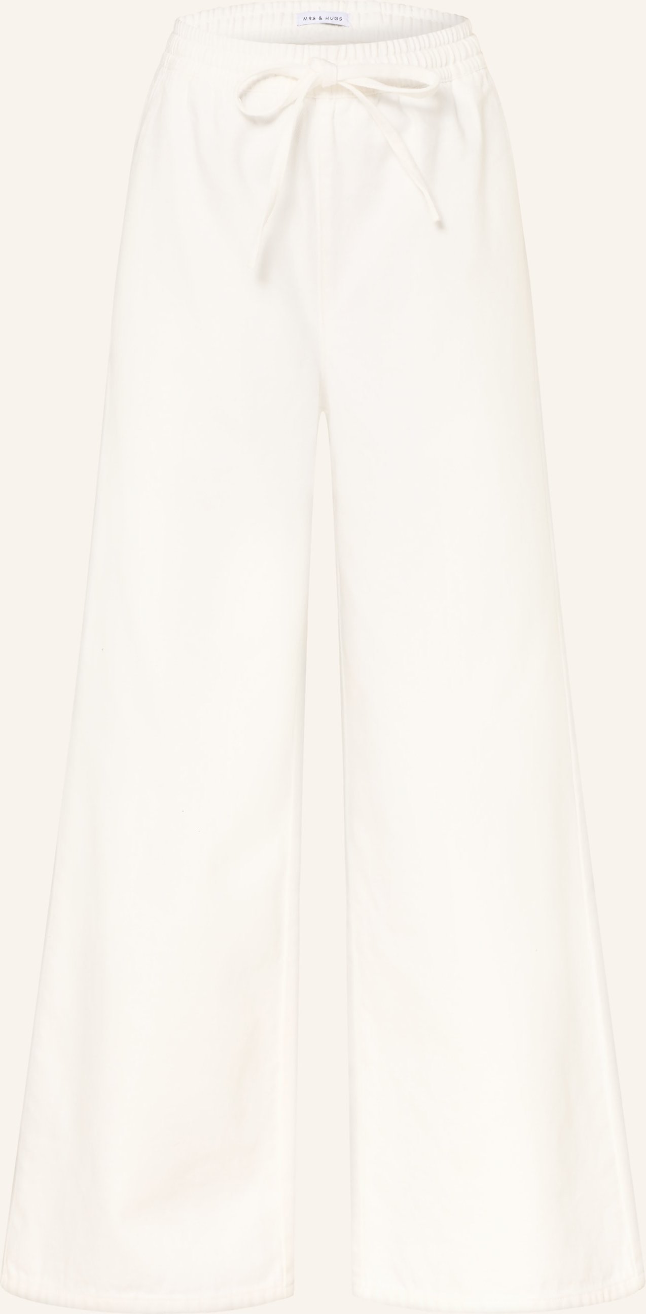Mrs & Hugs Marlenehose weiss