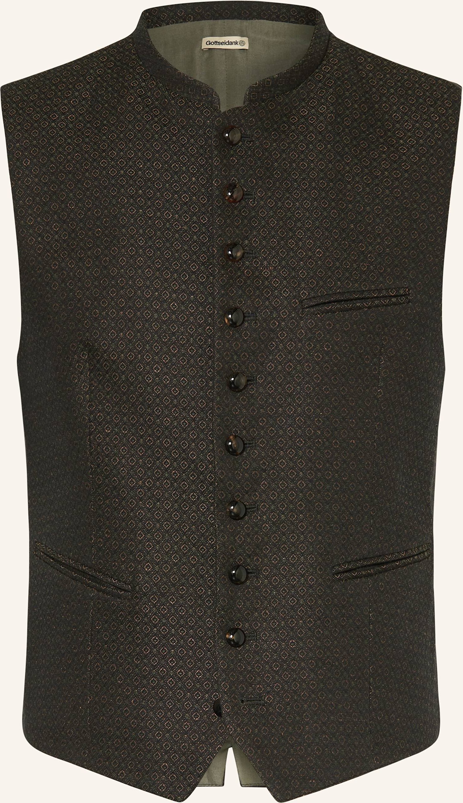 Gottseidank Trachtenweste Konstantin gruen