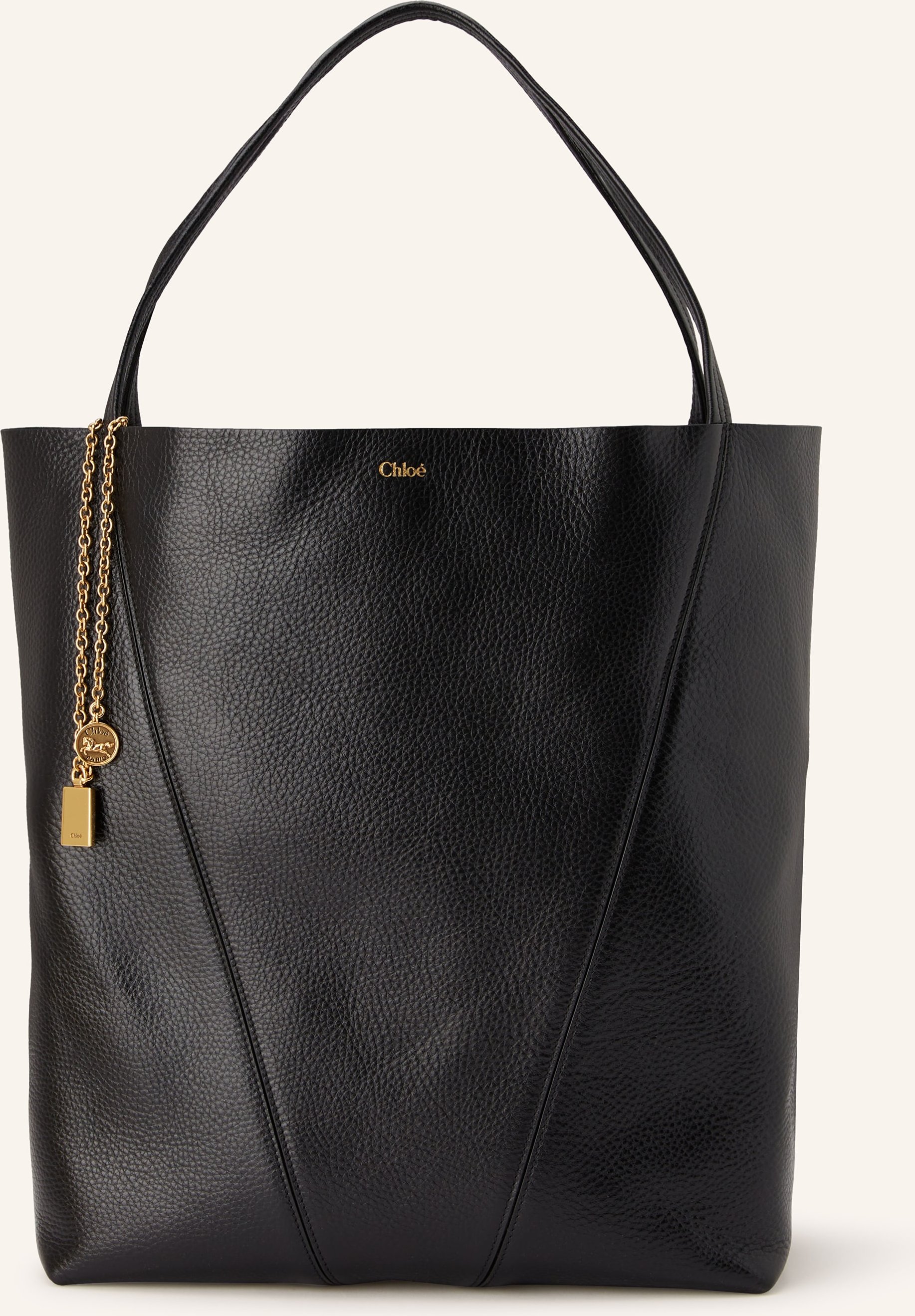 Chloé Shopper Spin Large schwarz