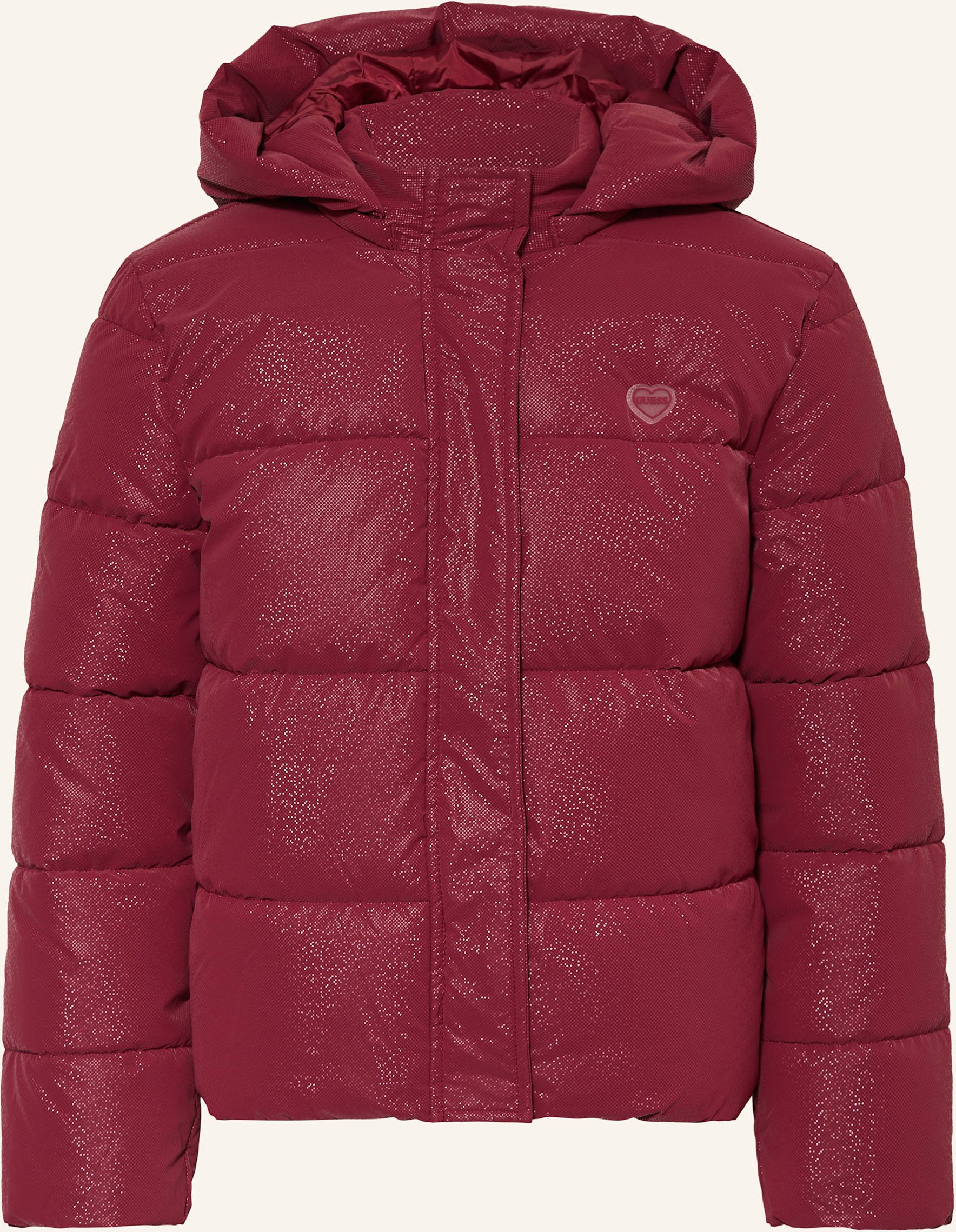 Thumbnail - Guess Steppjacke Mit Abnehmbarer Kapuze rot