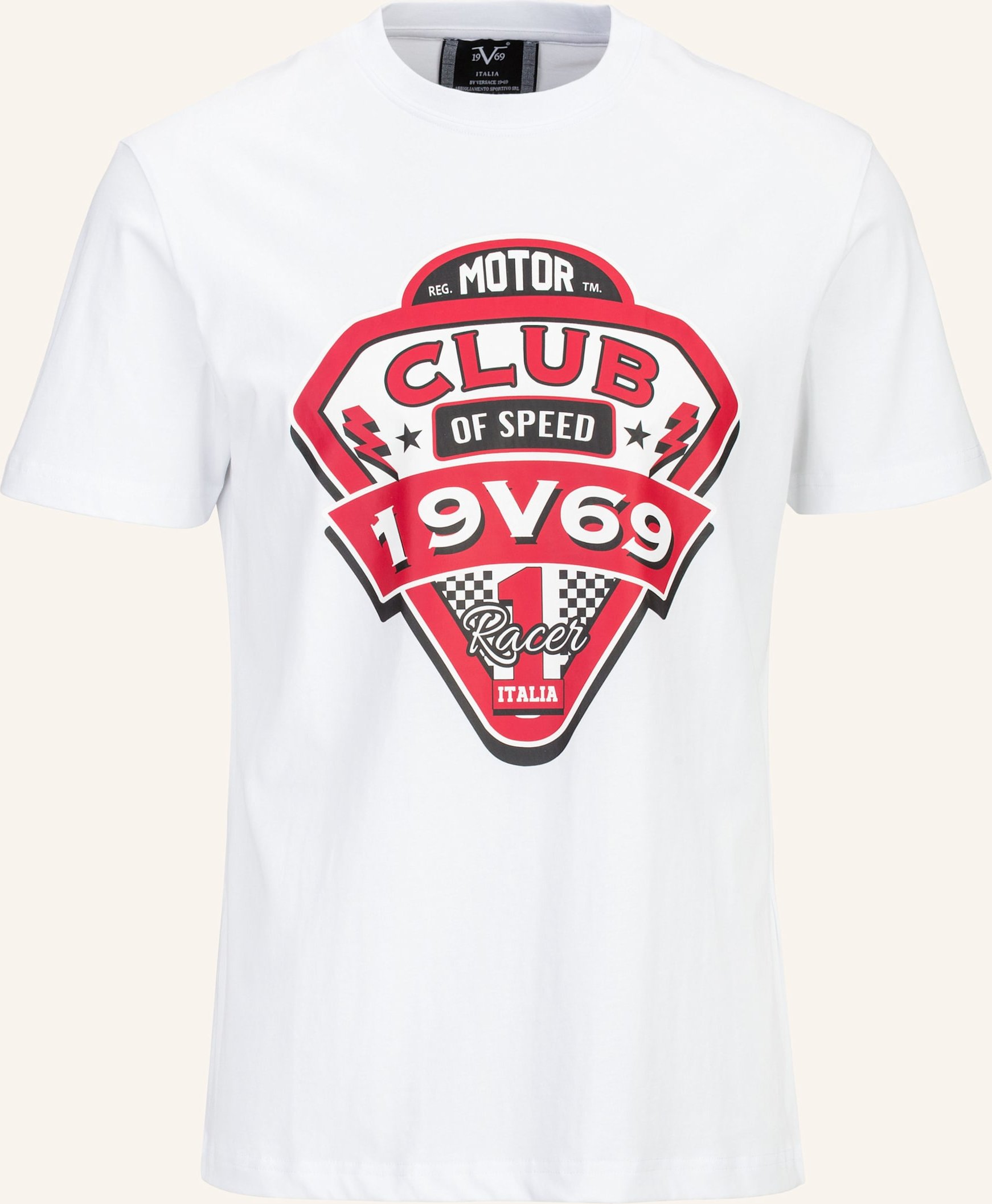 19V69 Italia T-Shirt Rafael Racing Club weiss