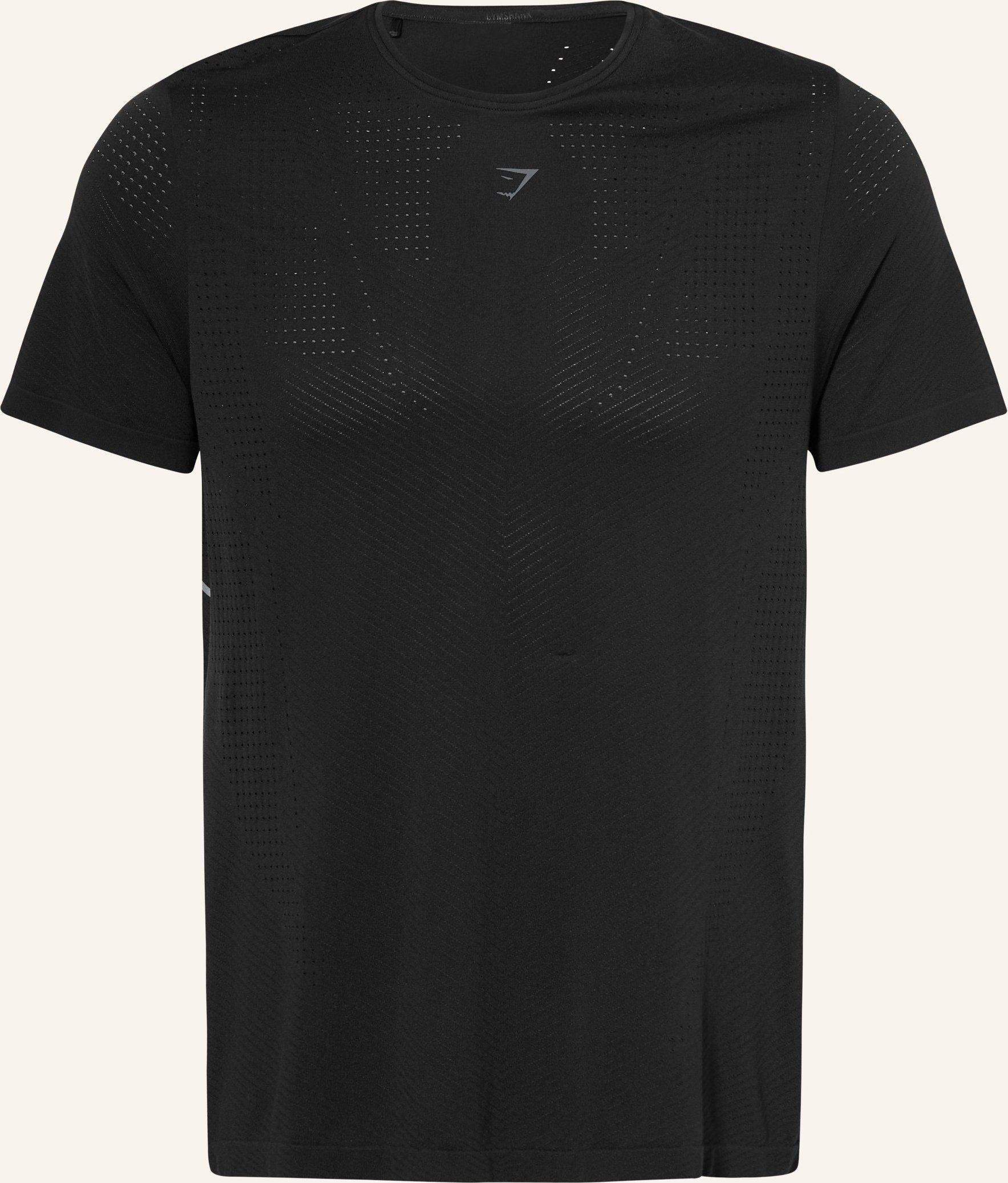 Gymshark Laufshirt Seamless schwarz