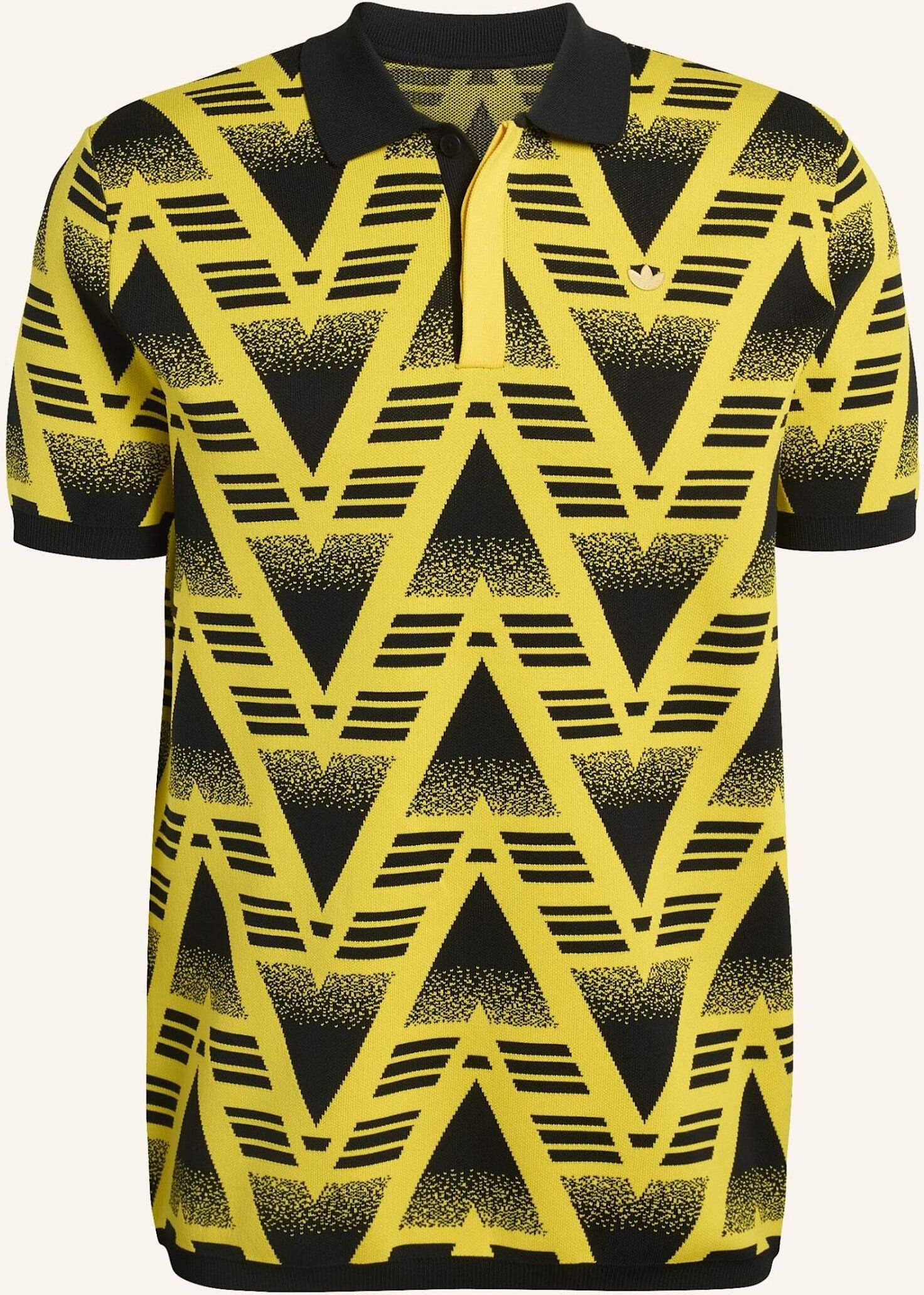 Adidas Originals Bruised Banana Fully Fashion Knit-Poloshirt gelb