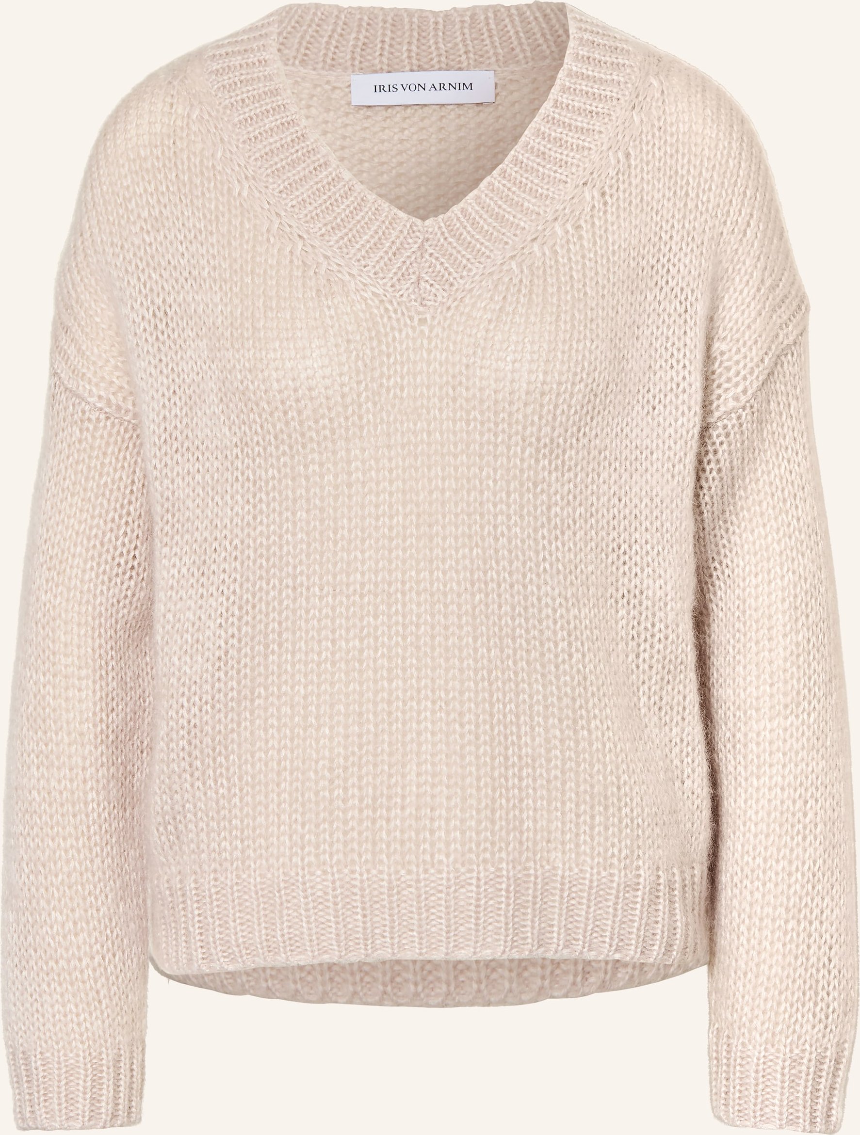Iris Von Arnim Pullover Lamego Mit Mohair Und Seide beige