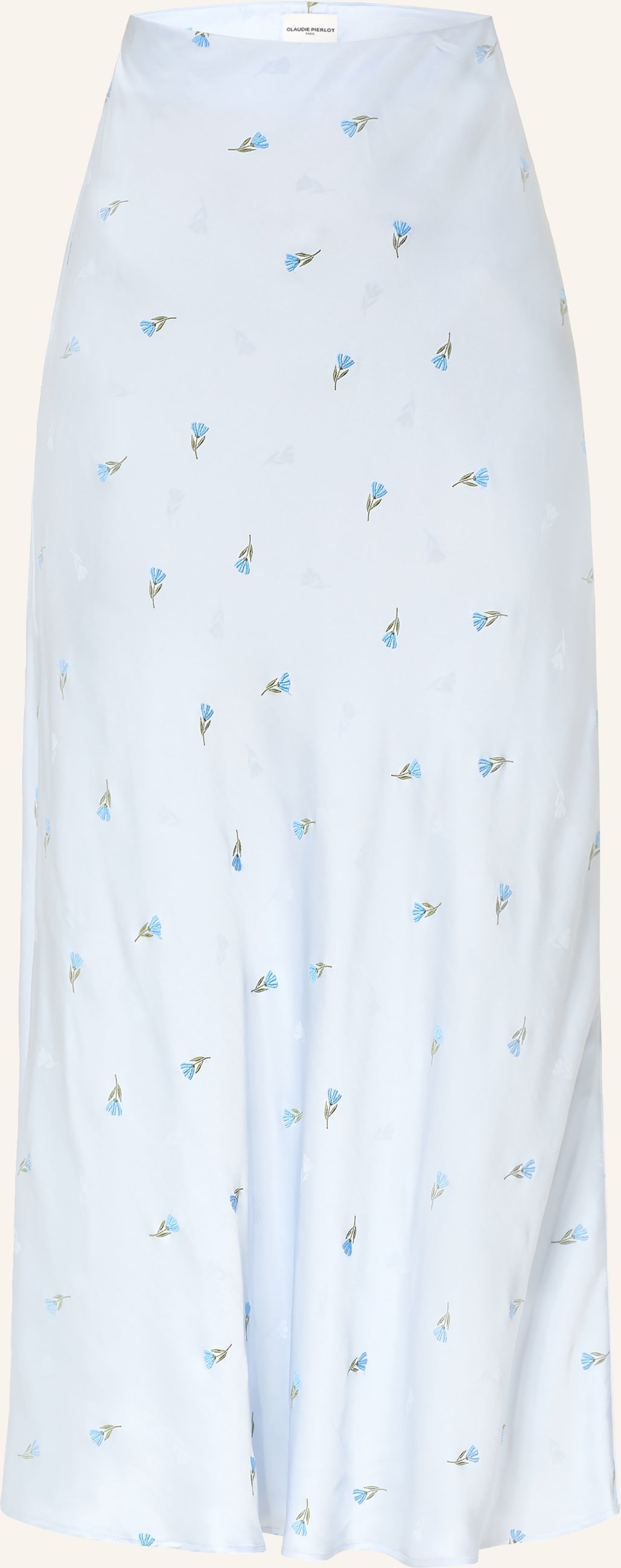 Claudie Pierlot Satinrock blau